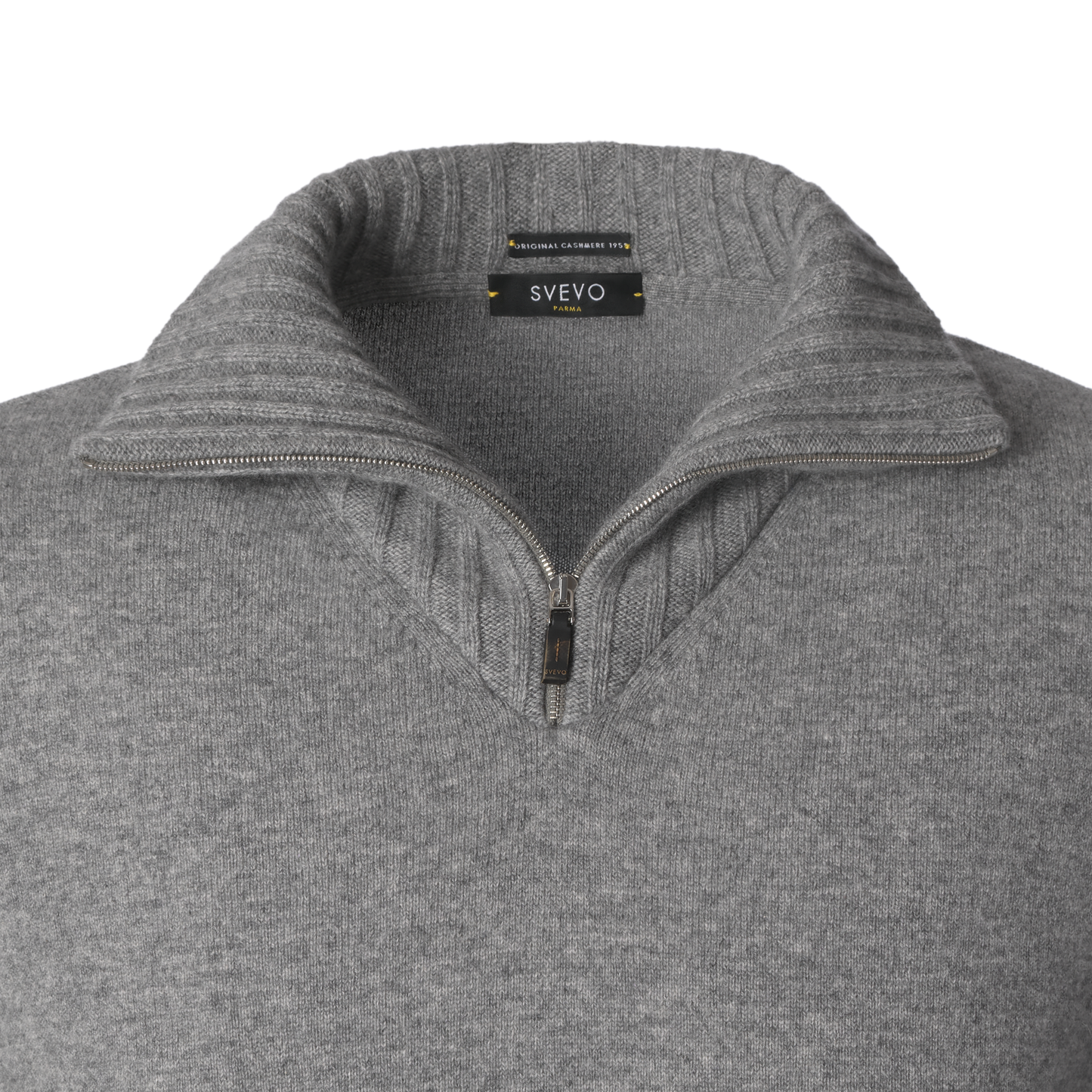 Cashmere Half-Zip Sweater