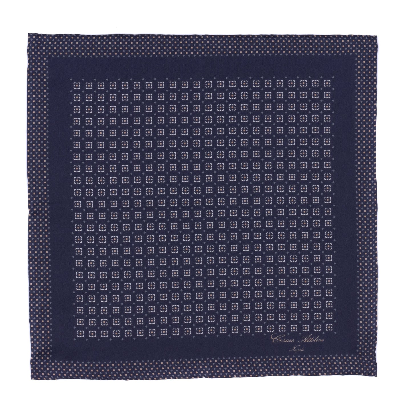 Printed Silk Pocket Square