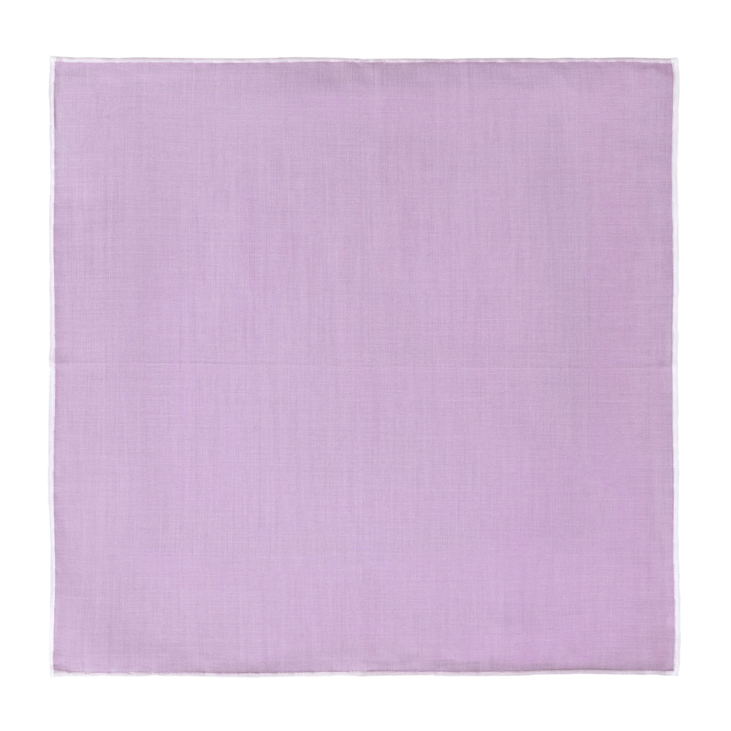 Cotton Pocket Square in Lilac