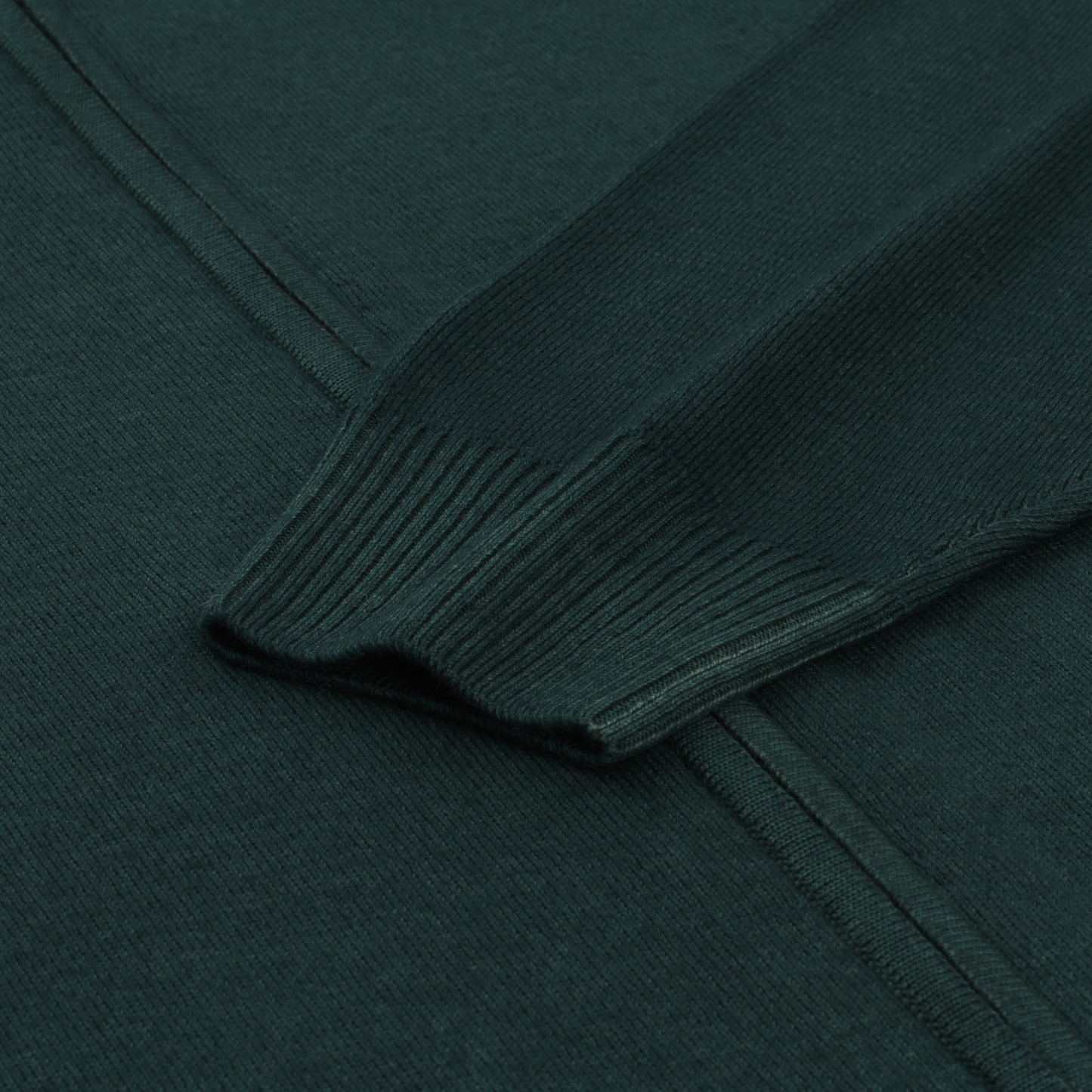 Luigi Borrelli Virgin Wool Zip-Up Bomber Sweater in Green - SARTALE