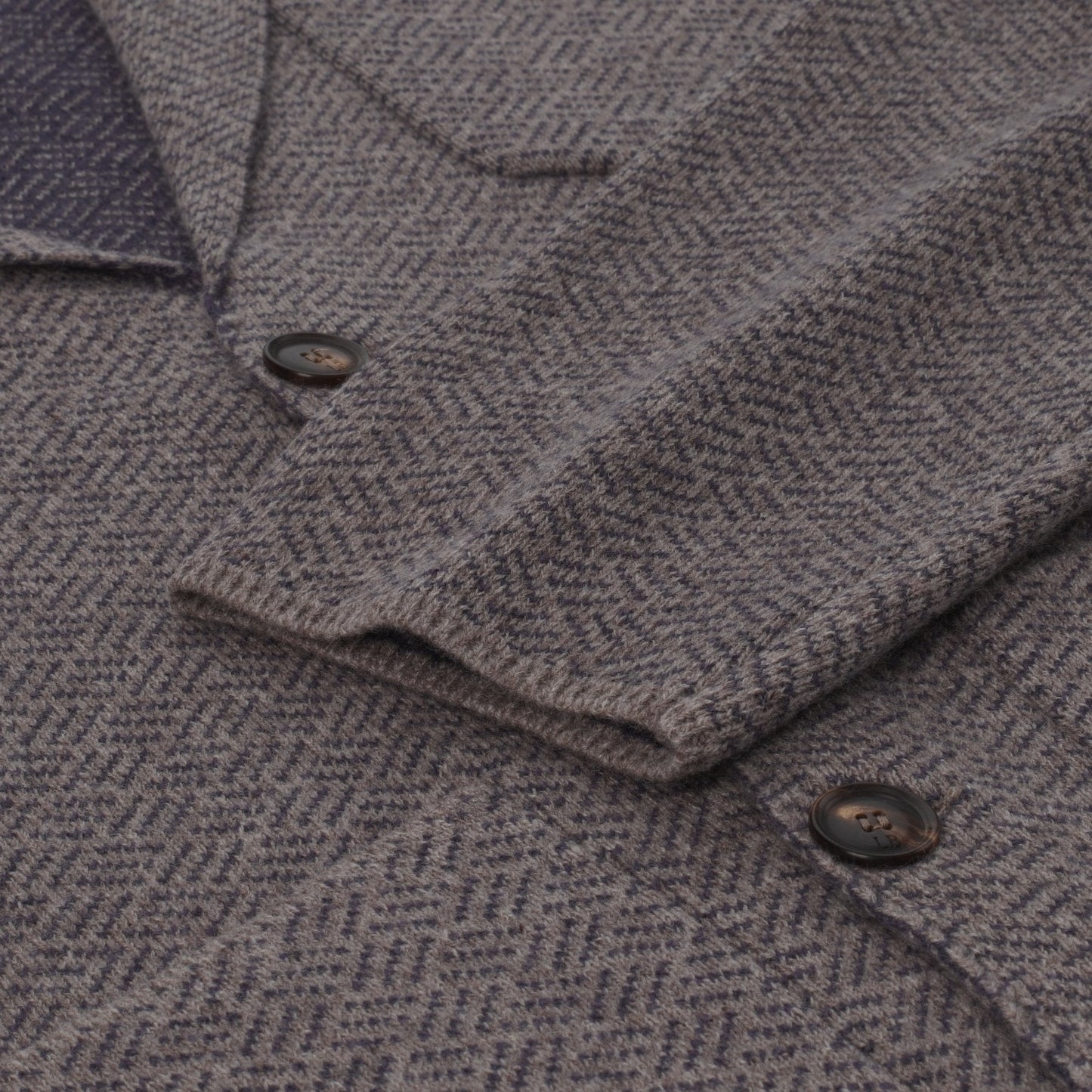 Luciano Barbera Cashmere Blouson in Brown - SARTALE