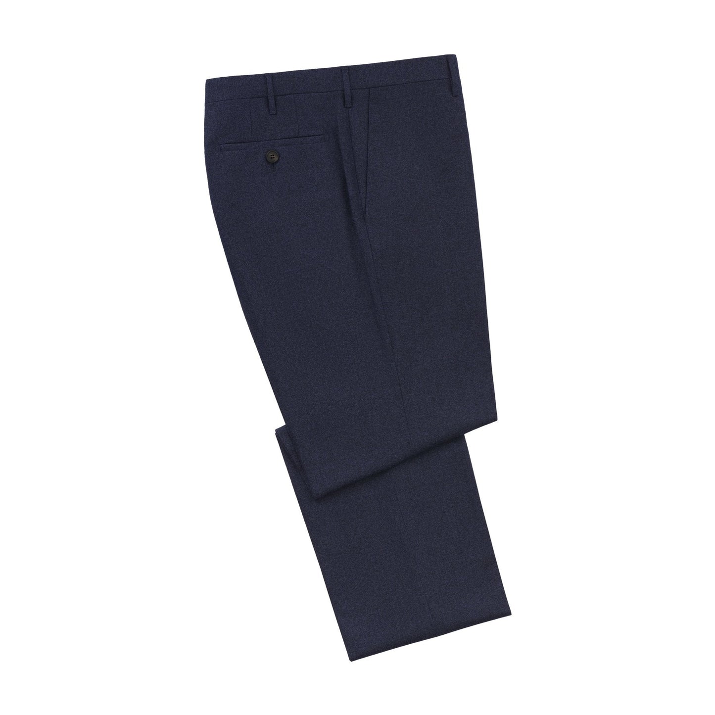 Rota Regular-Fit Virgin Wool Trousers in Blue - SARTALE