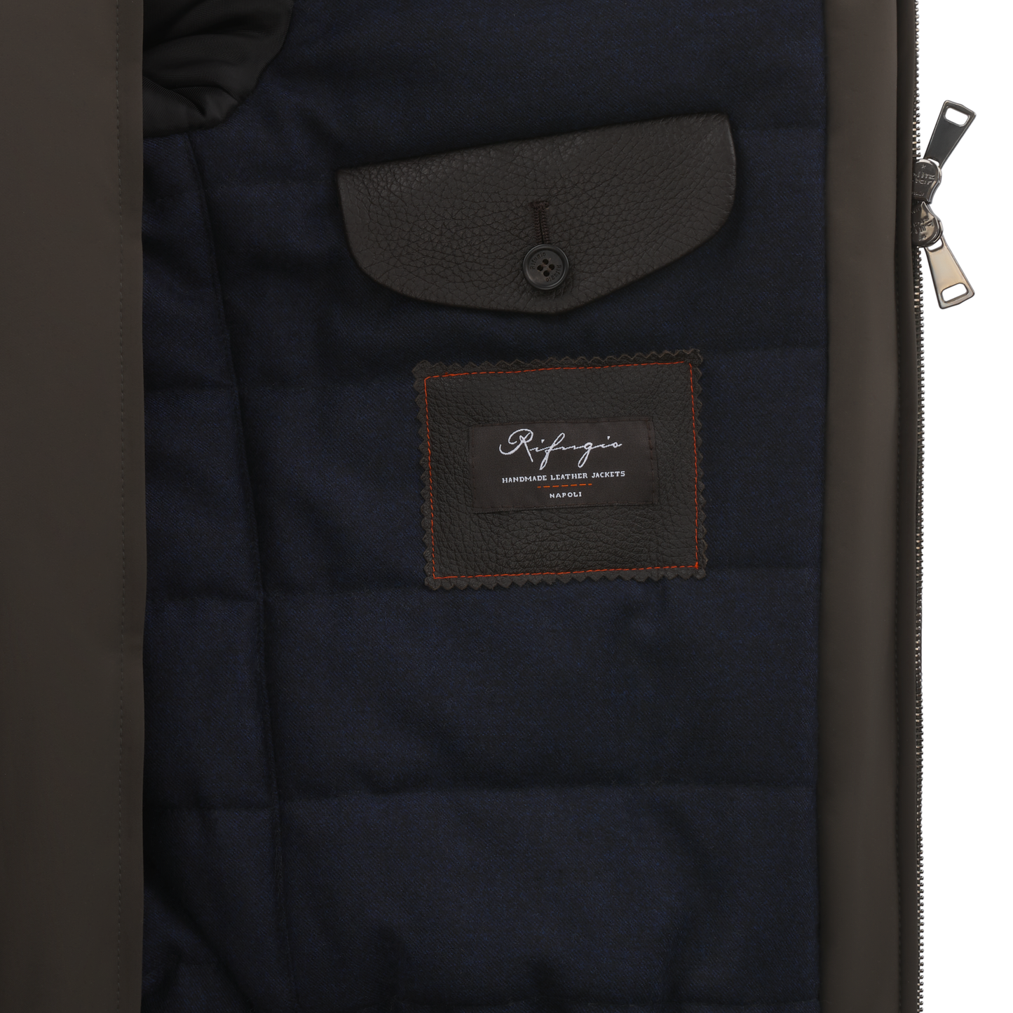 Alfredo Rifugio Down Bomber Jacket with Fur Collar in Taupe - SARTALE