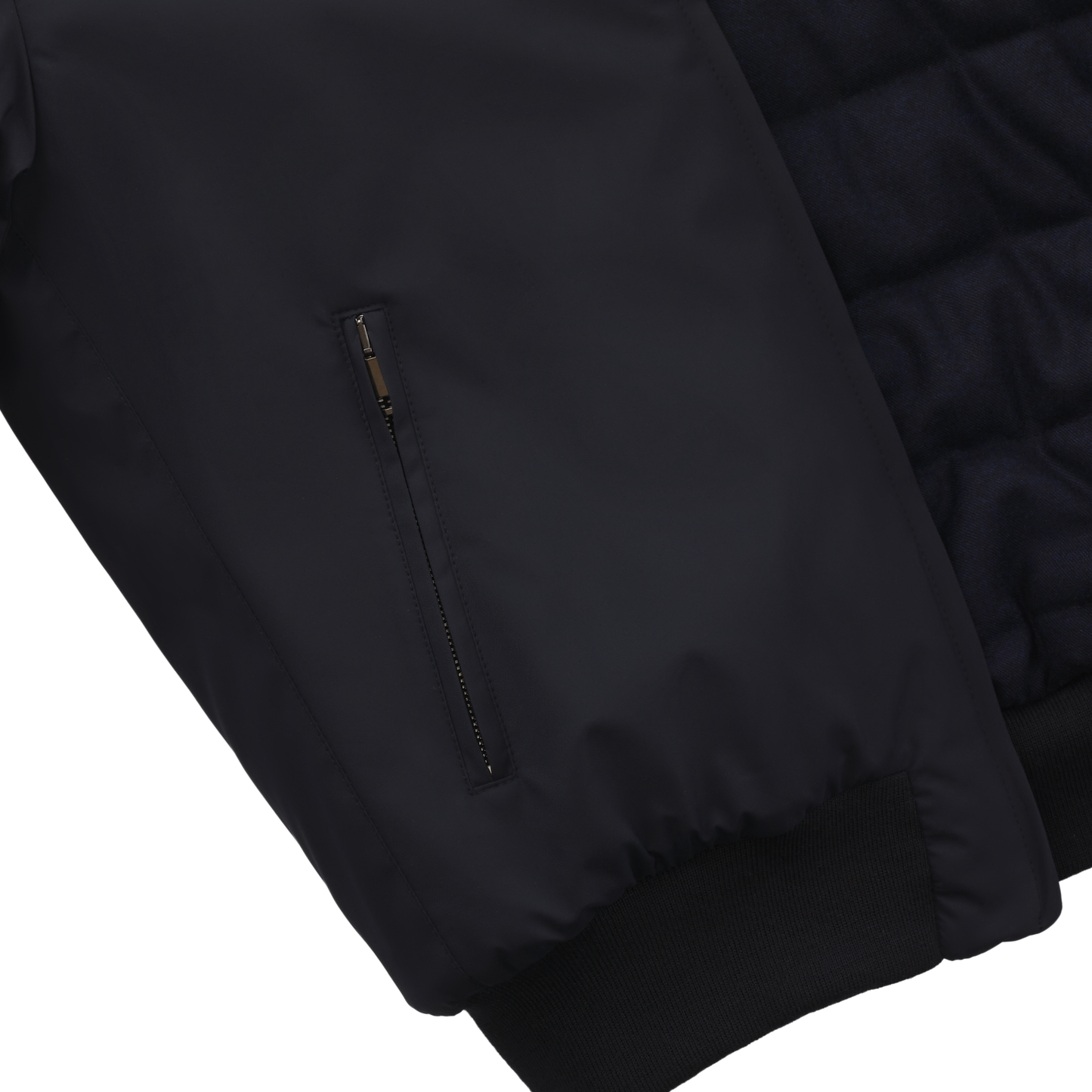 Alfredo Rifugio Down Bomber Jacket with Fur Collar - SARTALE