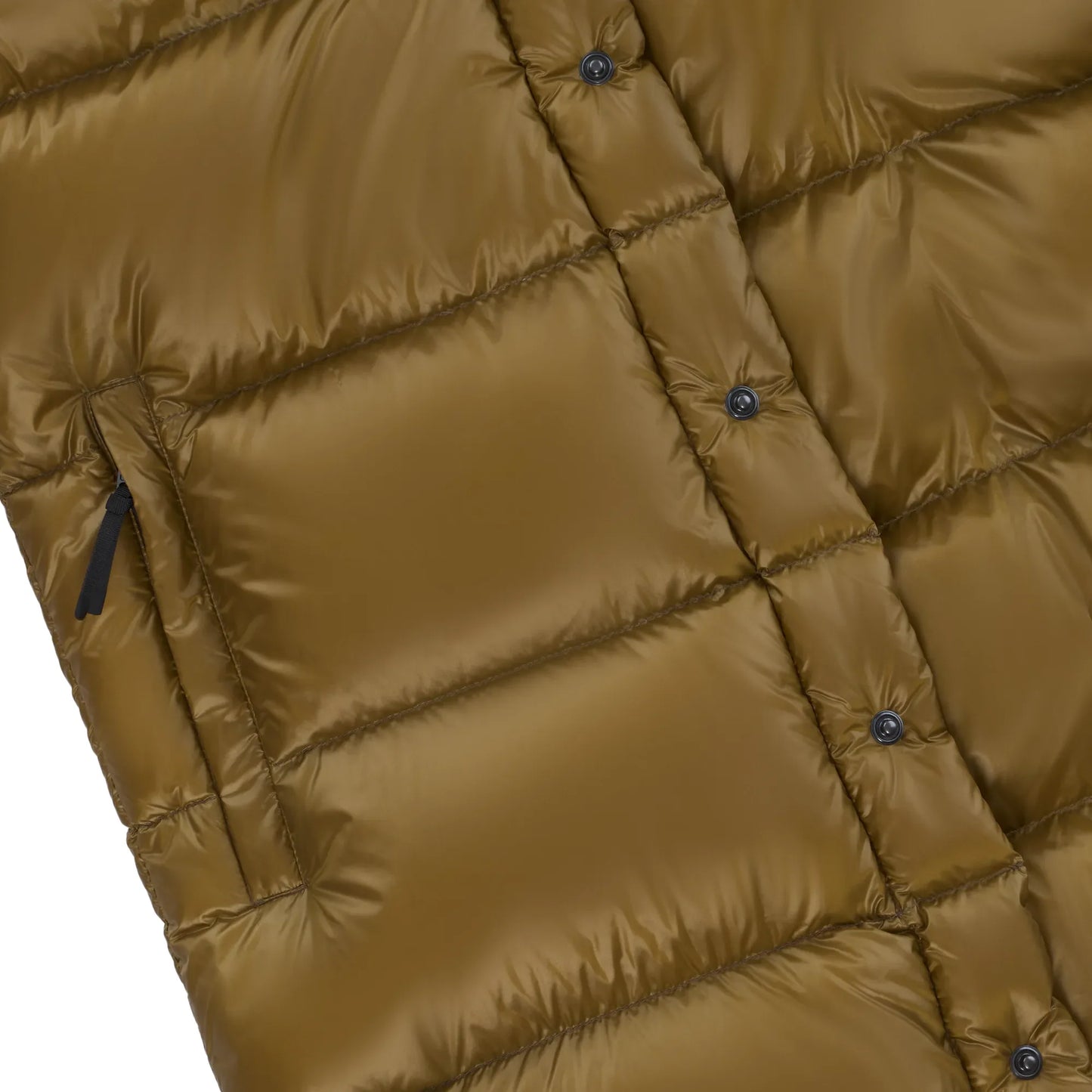 Double Hooded Parka in Green and Yellow