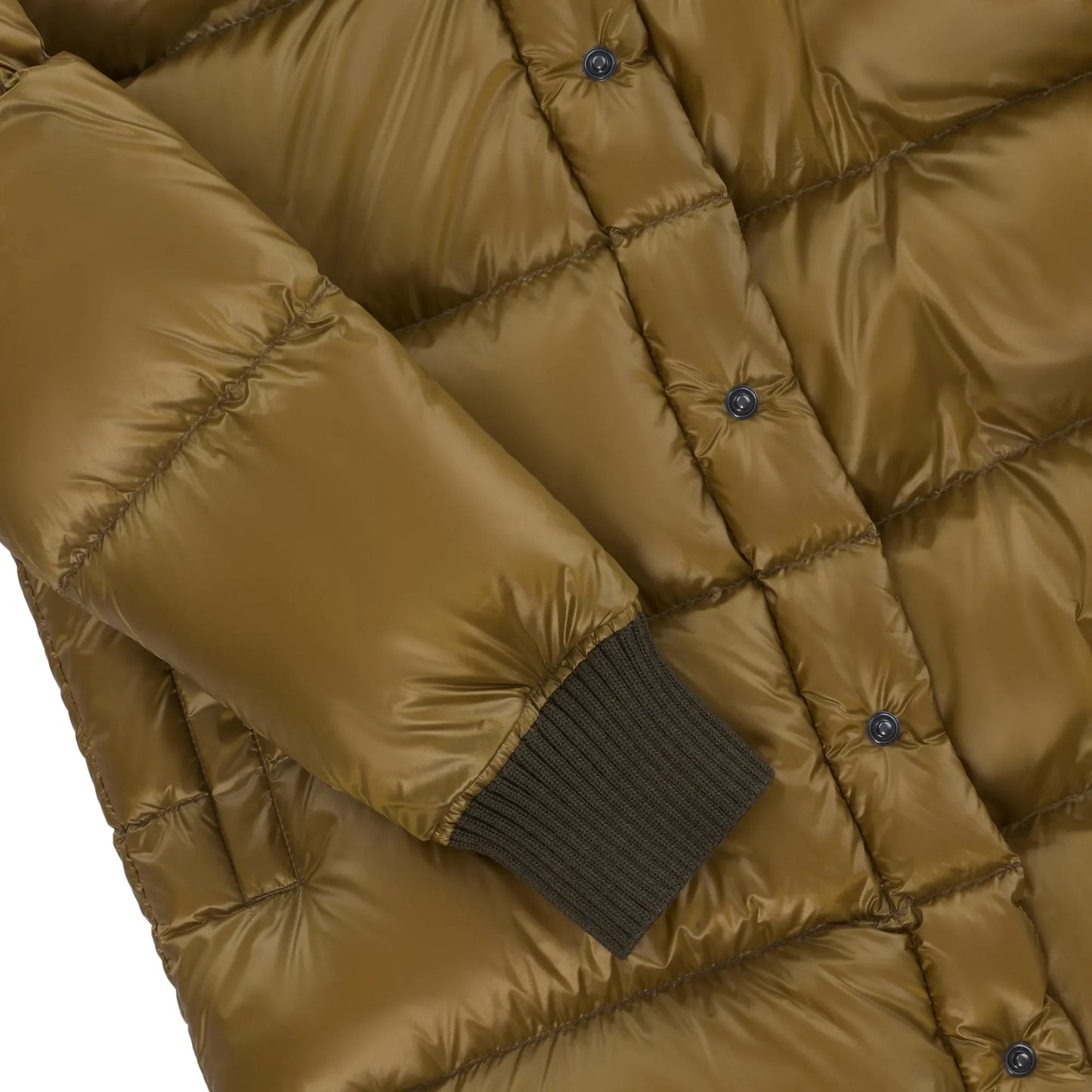 Double Hooded Parka in Green and Yellow