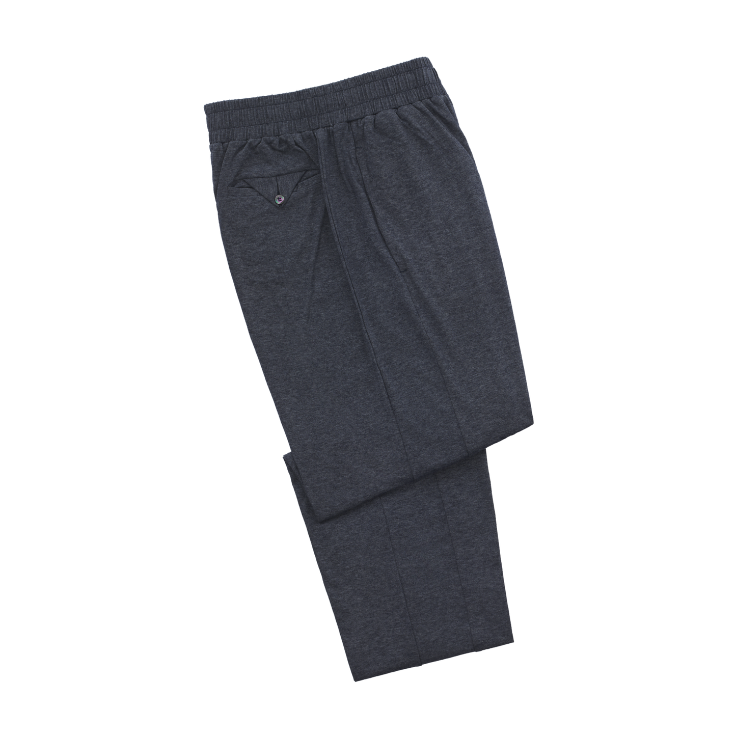 Cotton and Cashmere-Blend Drawstring Trousers in Blue