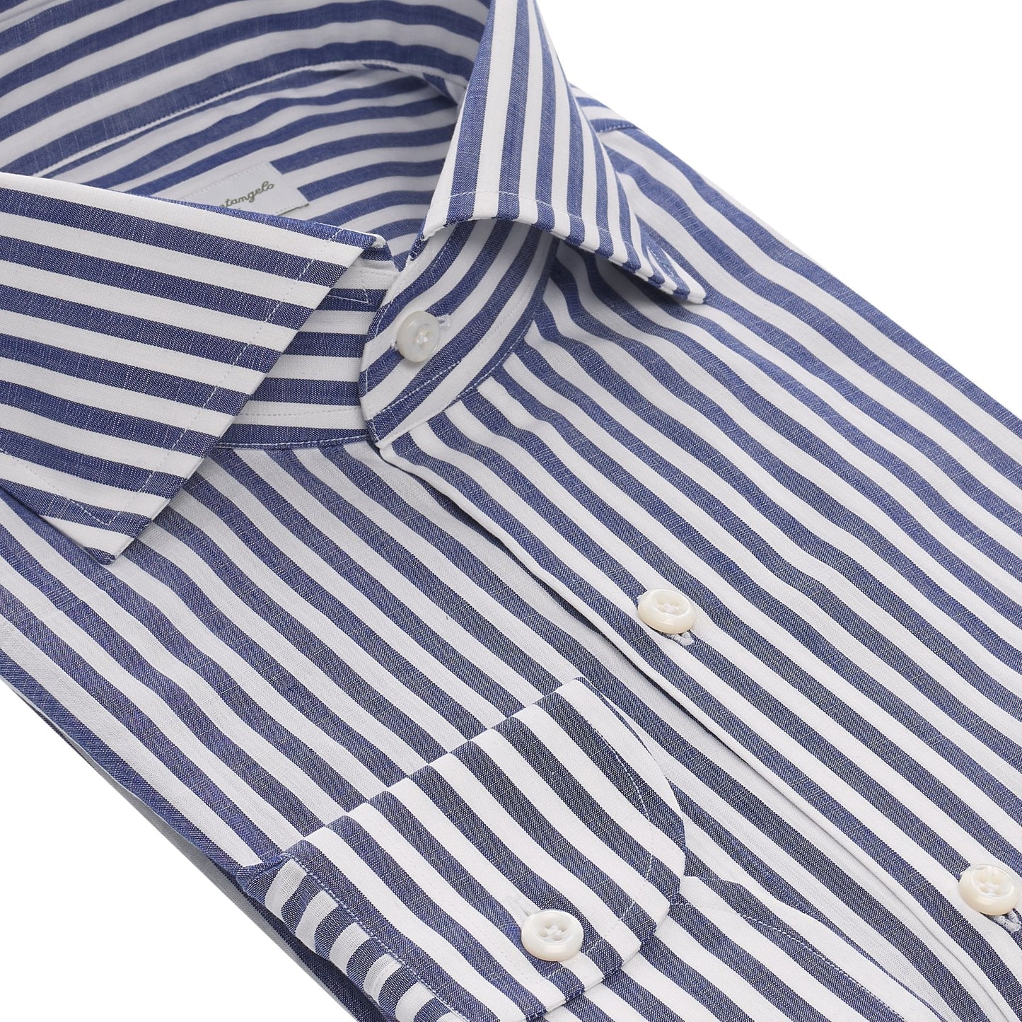 Maria Santangelo Tailored-Fit Striped Cotton Shirt - SARTALE
