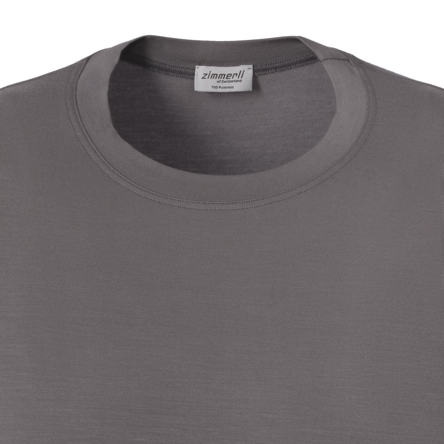 Crew-Neck T-Shirt in Grey