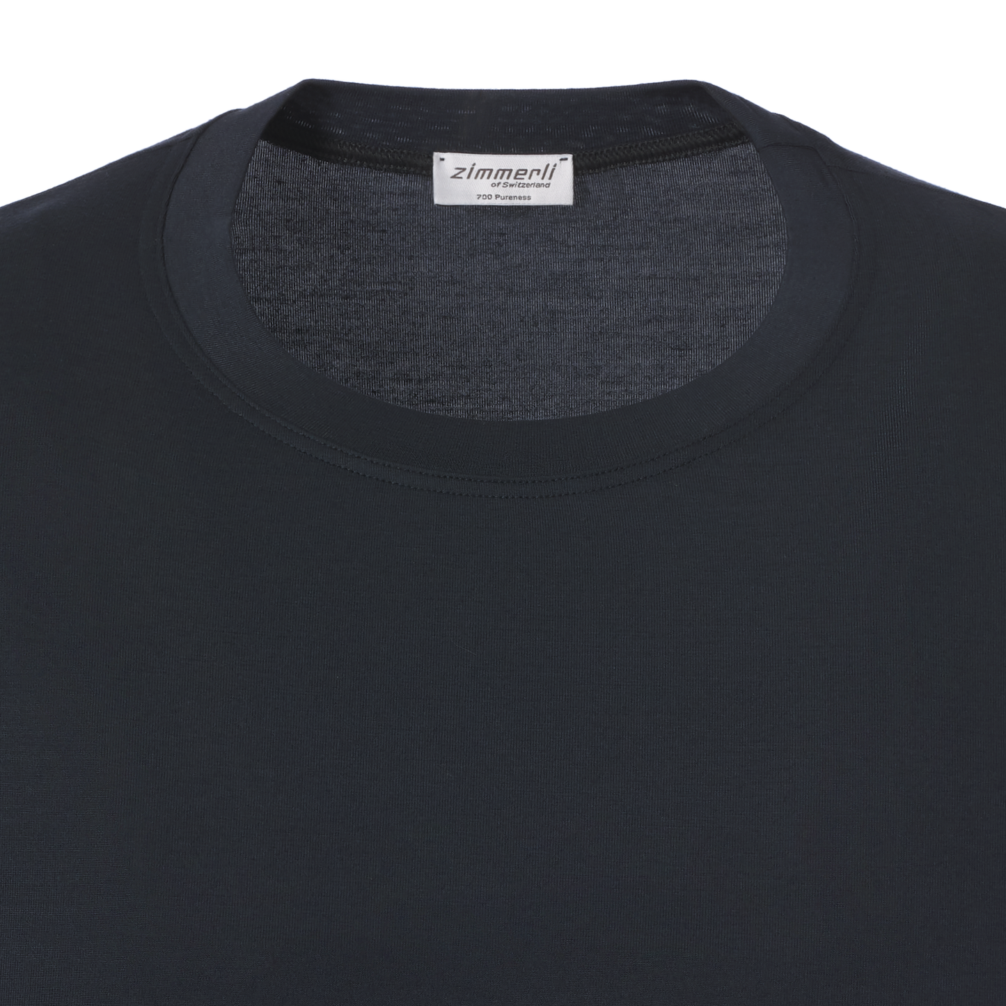 Crew-Neck T-Shirt in Midnight Blue