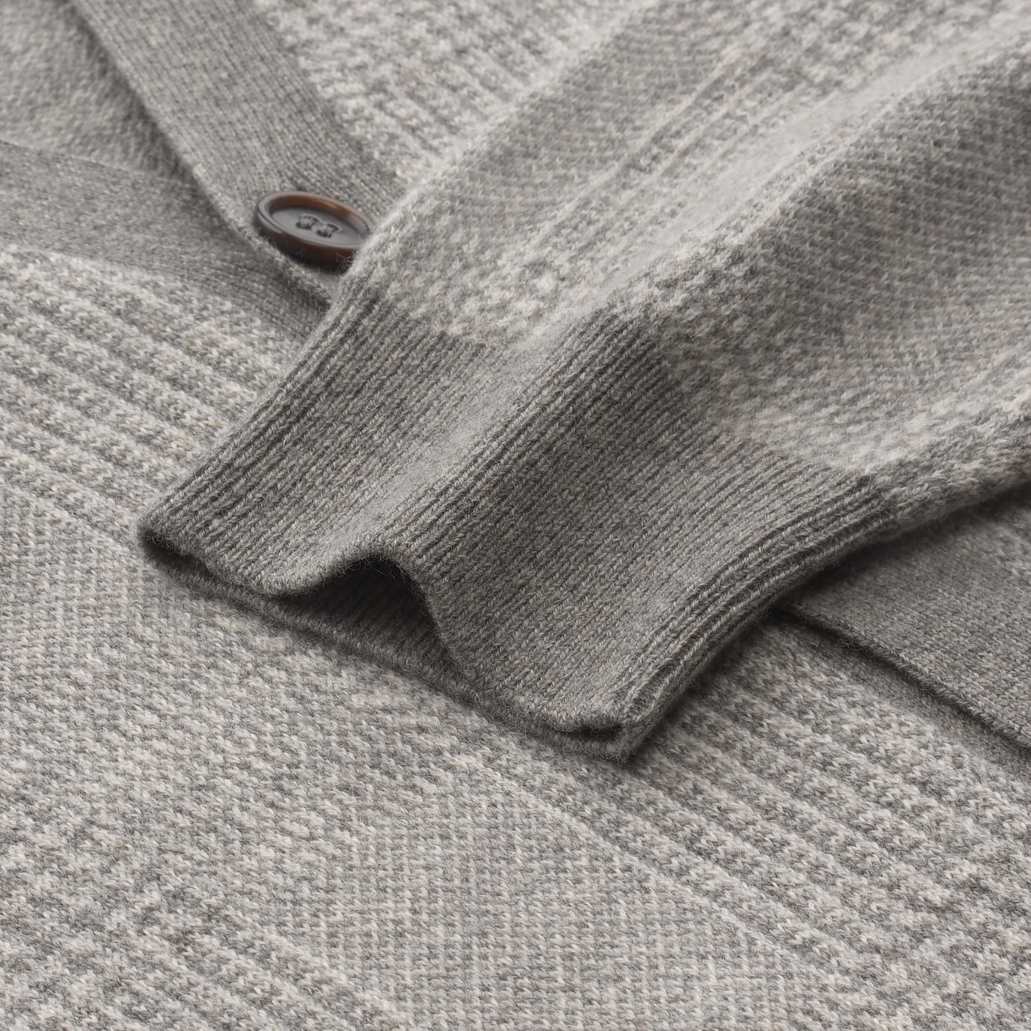 Cashmere Cardigan in Grey