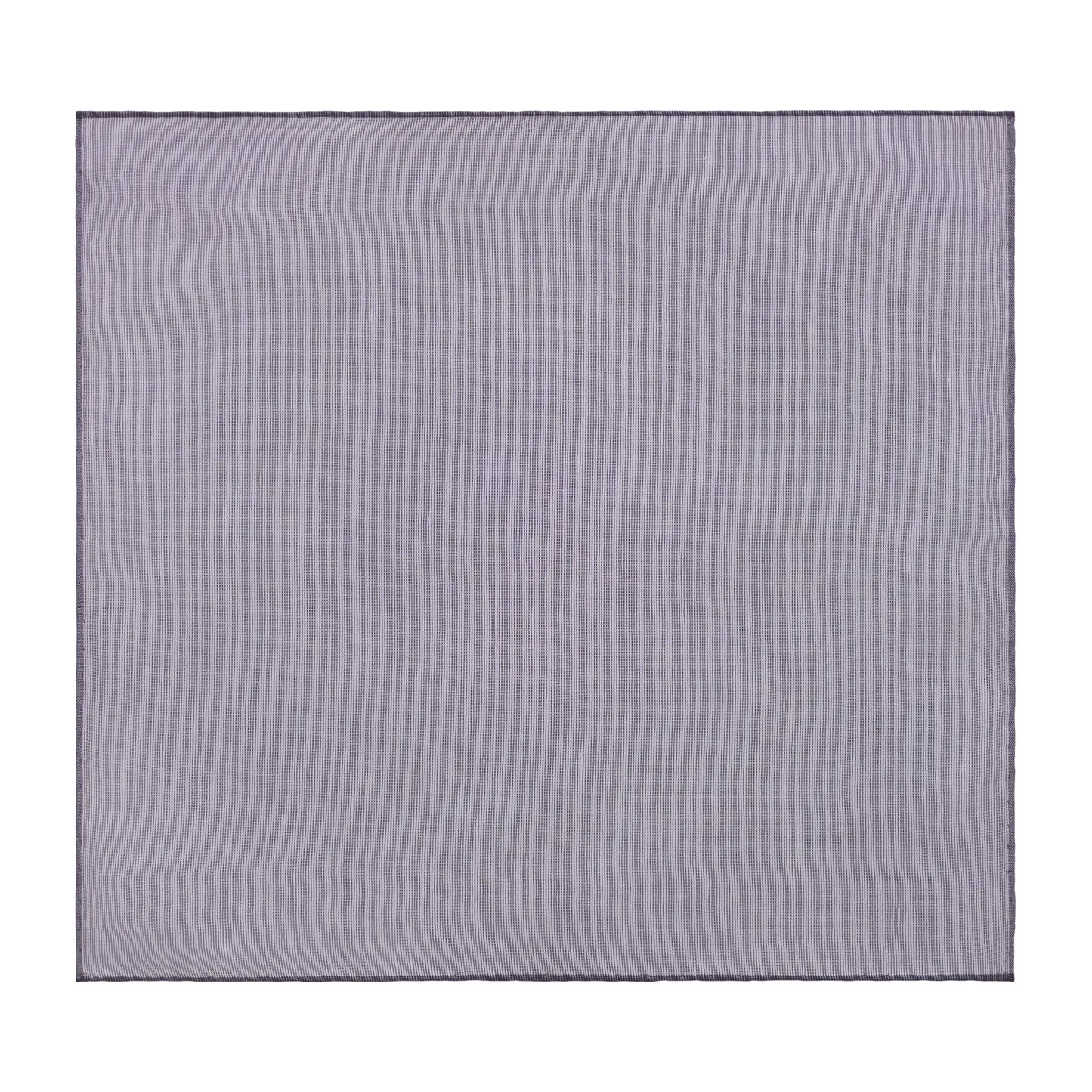 Cotton and Linen-Blend Pocket Square in Violet