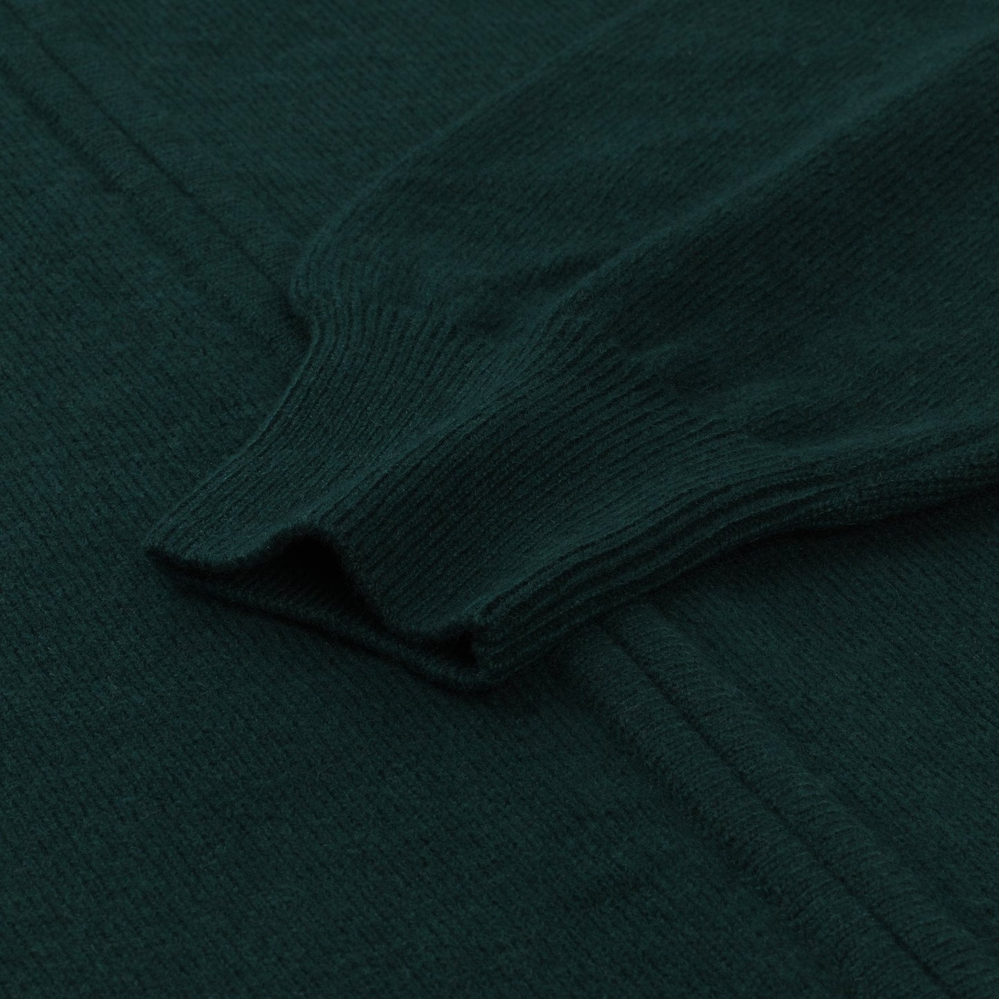 Piacenza Cashmere Zip-Up Cashmere Sweater in Green - SARTALE