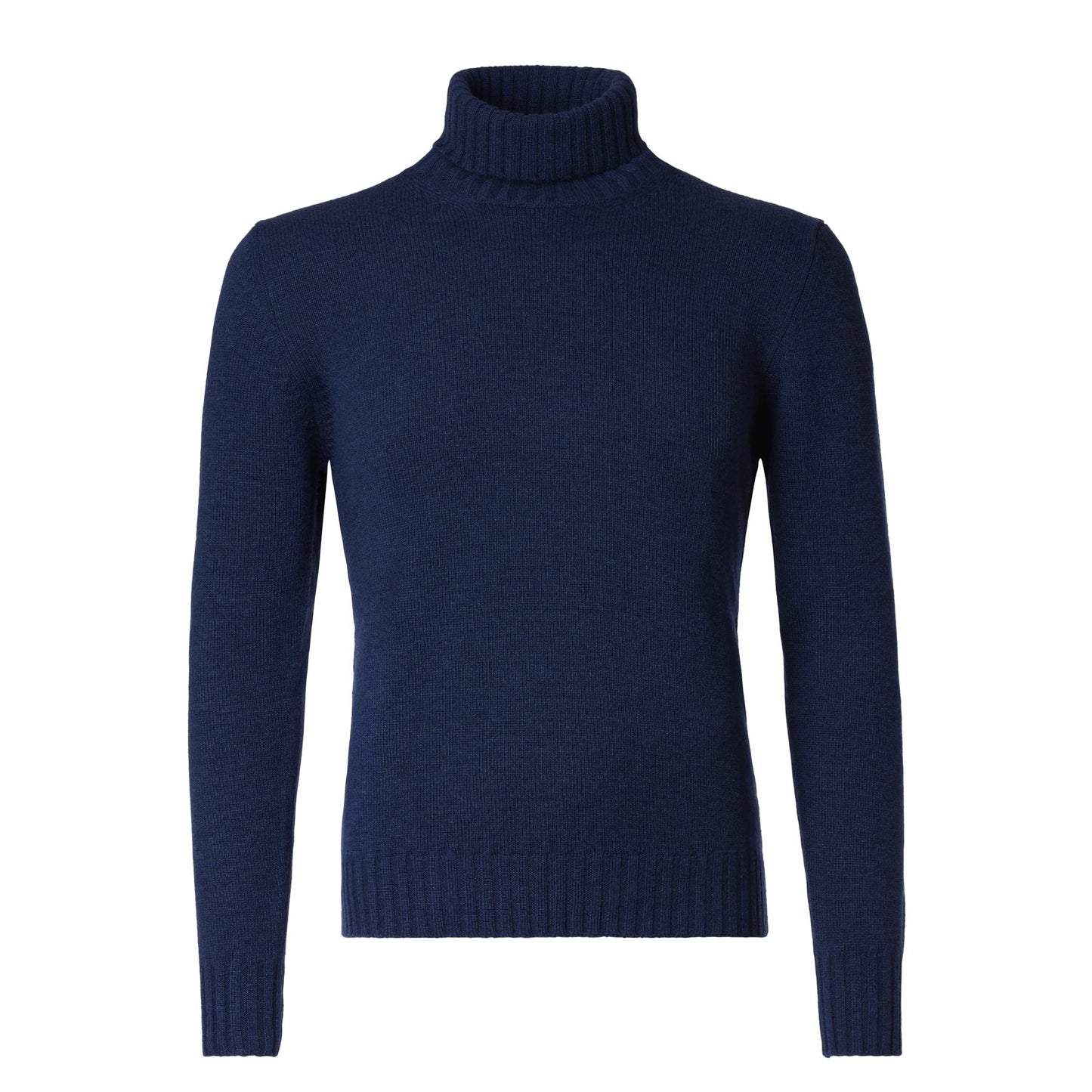 Piacenza Cashmere Turtleneck Cashmere Sweater in Blue - SARTALE