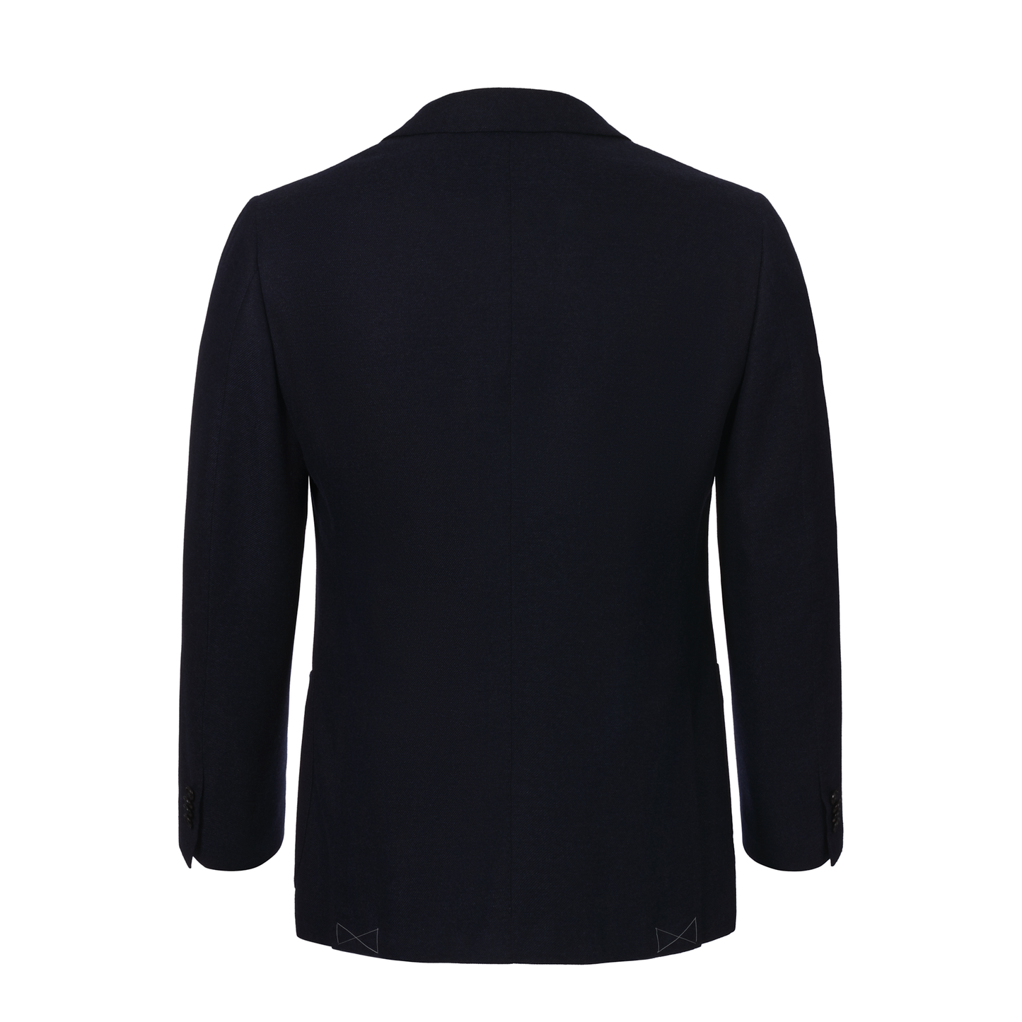 Cesare Attolini Single-Breasted Wool and Cashmere-Blend Jacket in Dark Blue - SARTALE