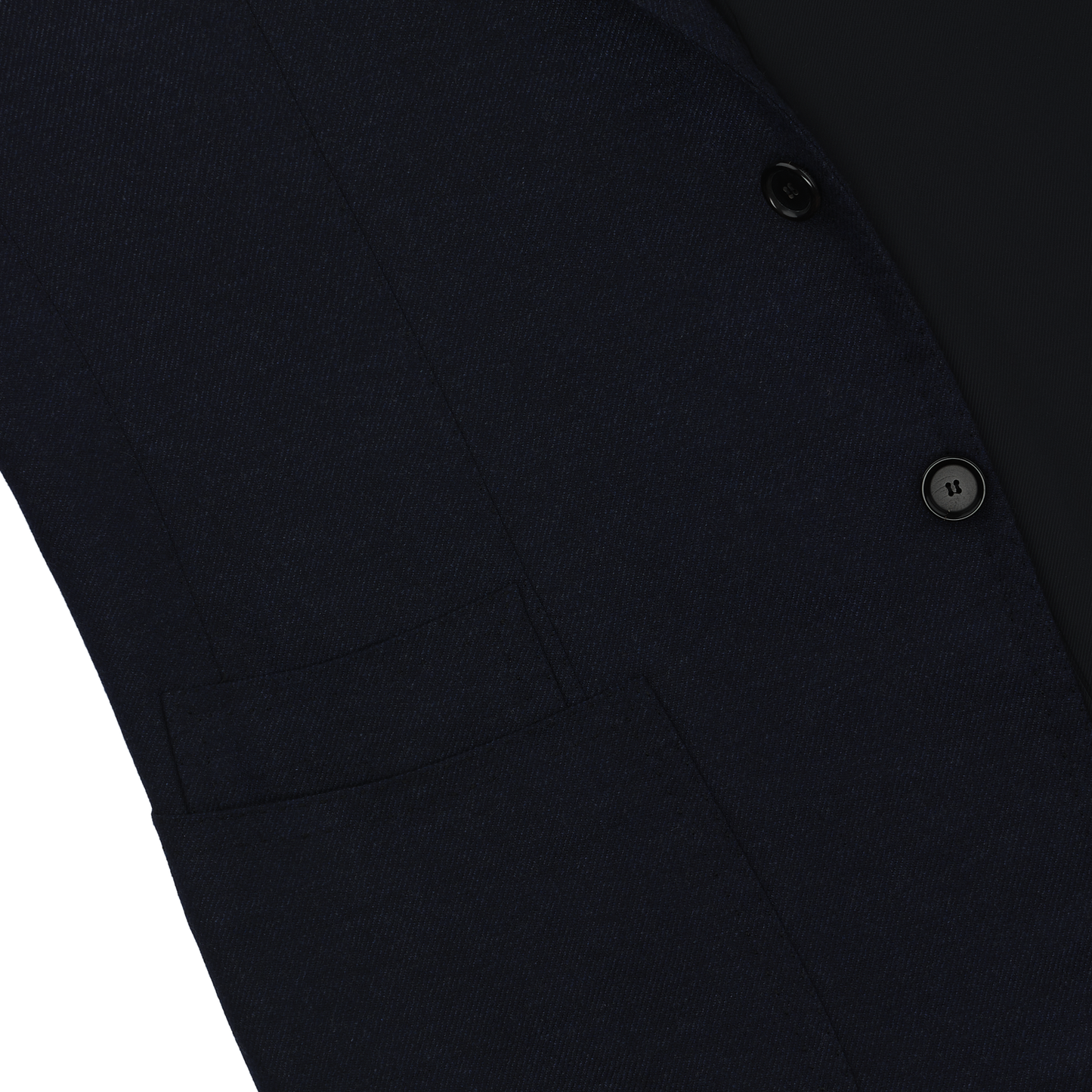 Cesare Attolini Single-Breasted Wool and Cashmere-Blend Jacket in Dark Blue - SARTALE
