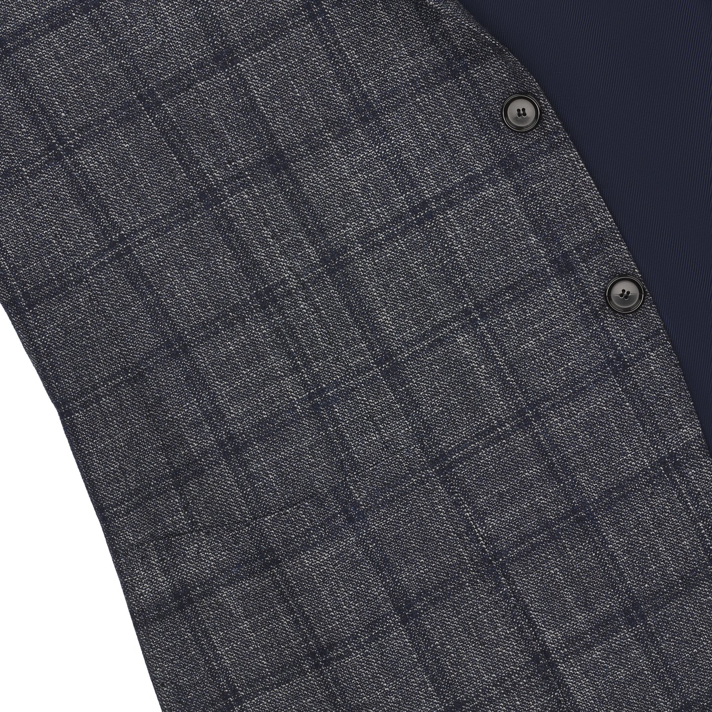 Cesare Attolini Single-Breasted Checked Wool, Silk and Cashmere-Blend Jacket in Grey and Blue - SARTALE