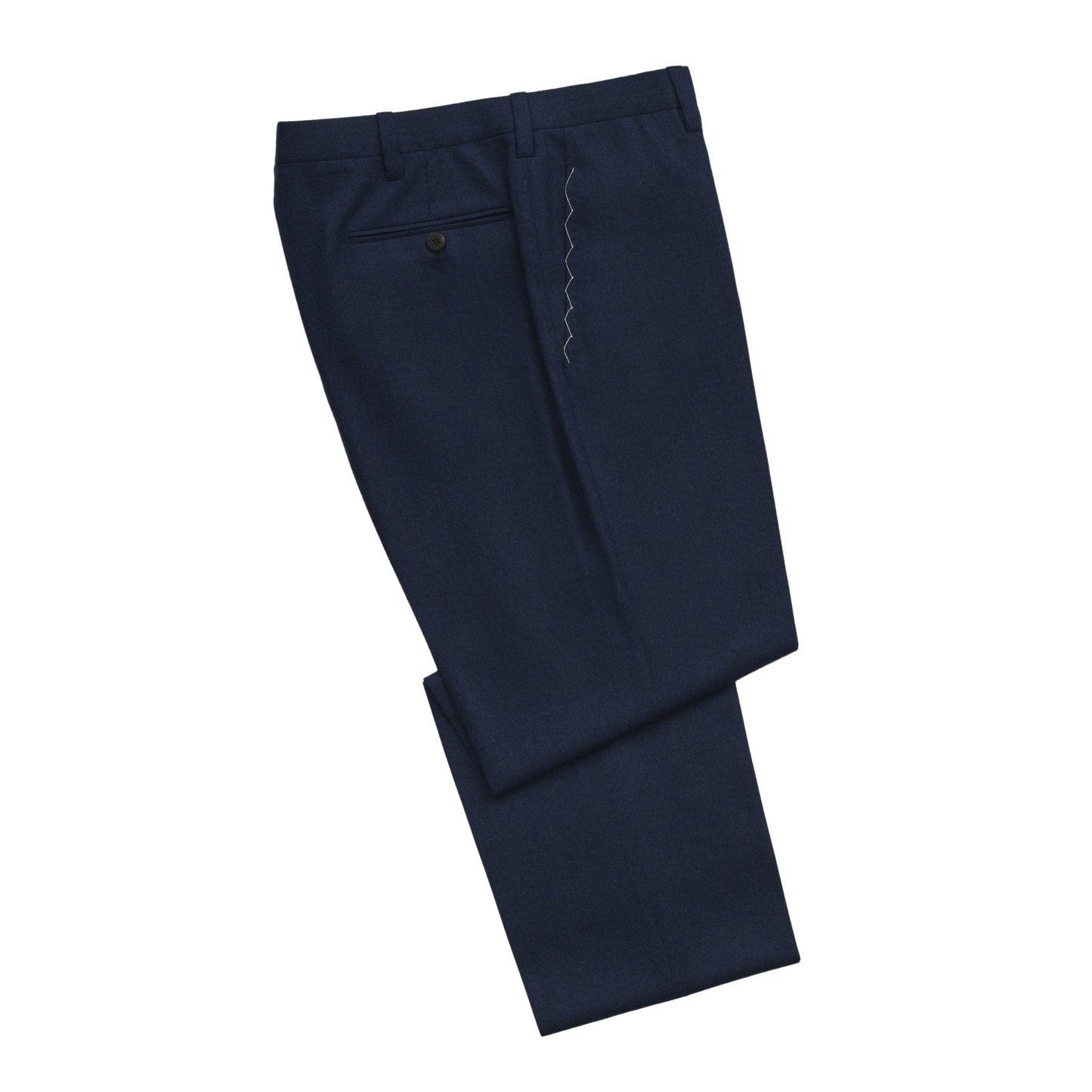 Cesare Attolini Single-Breasted Wool Suit in Blue - SARTALE