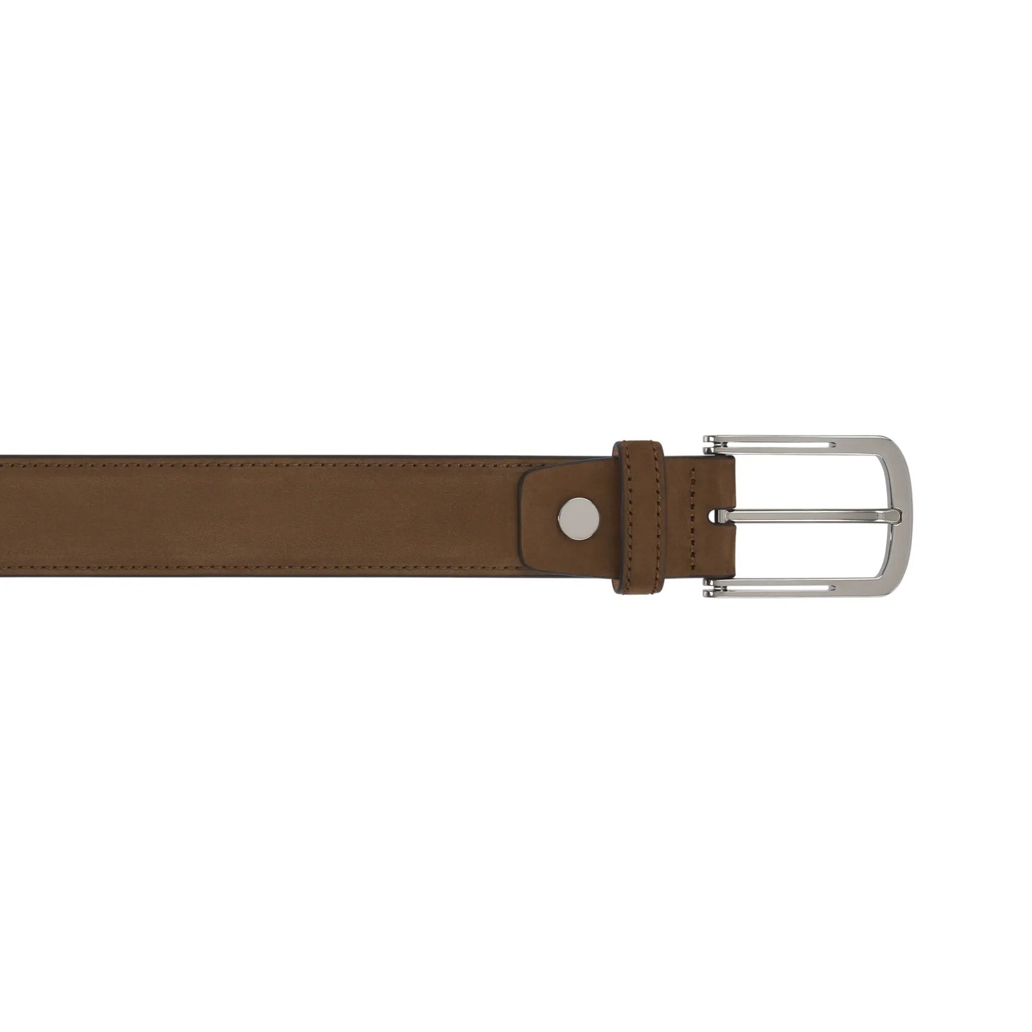 Calf Leather Belt in Brown