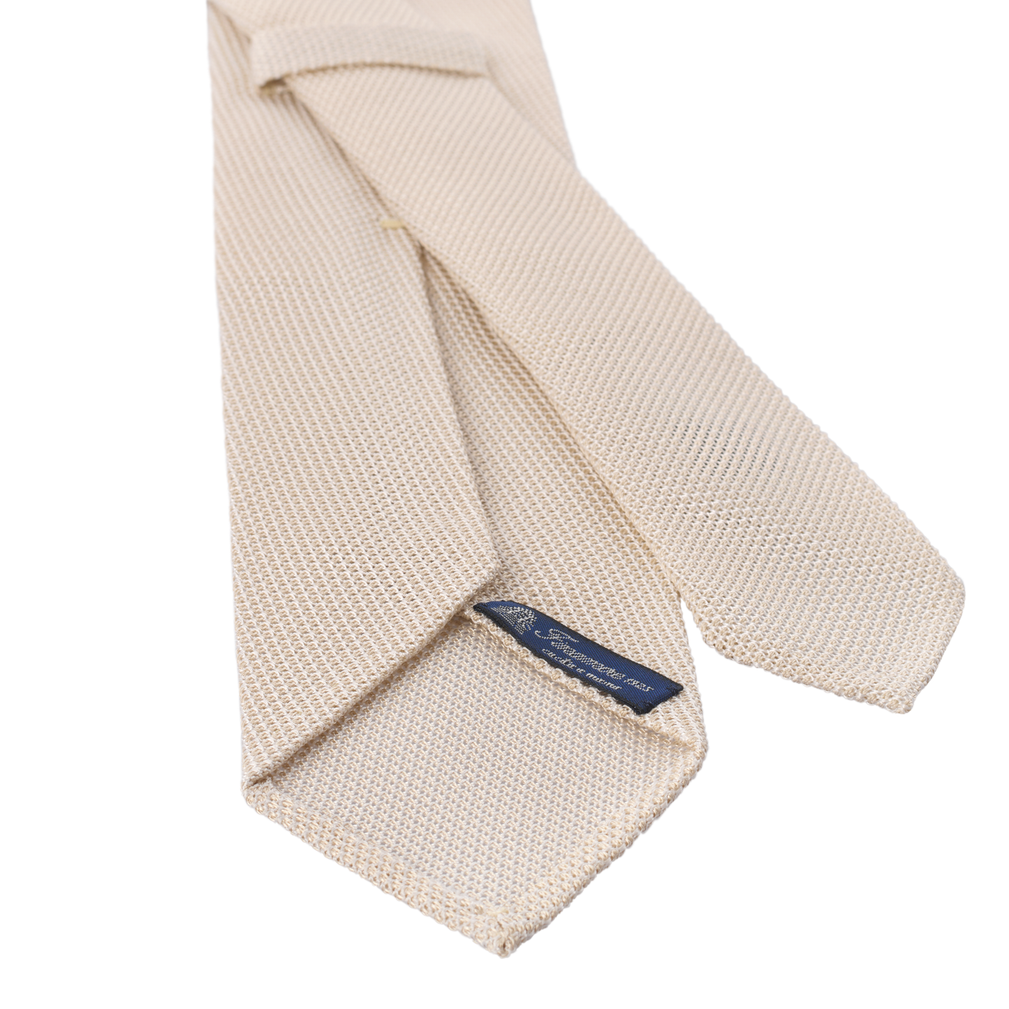 Grenadine Silk Cream Tie