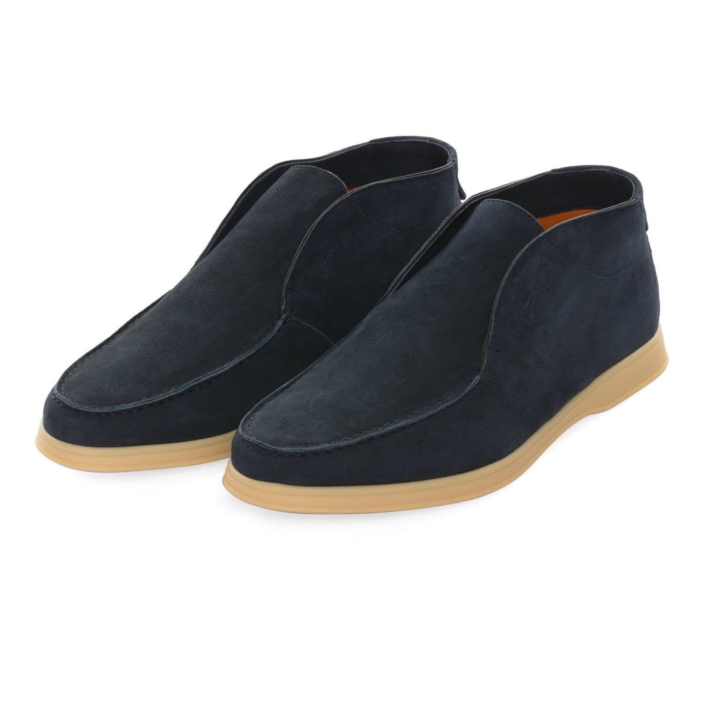 Andrea Ventura «Aquariva-Ischia» Suede Ankle-High Slip-On Shoes - SARTALE
