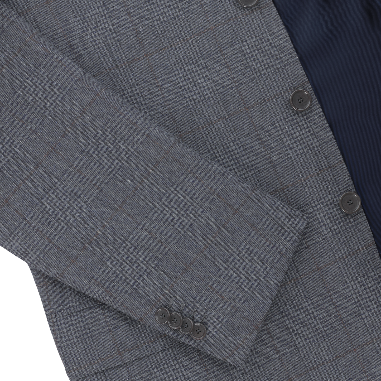 Cesare Attolini Single-Breasted Glencheck Wool and Cashmere-Blend Suit in Blue - SARTALE
