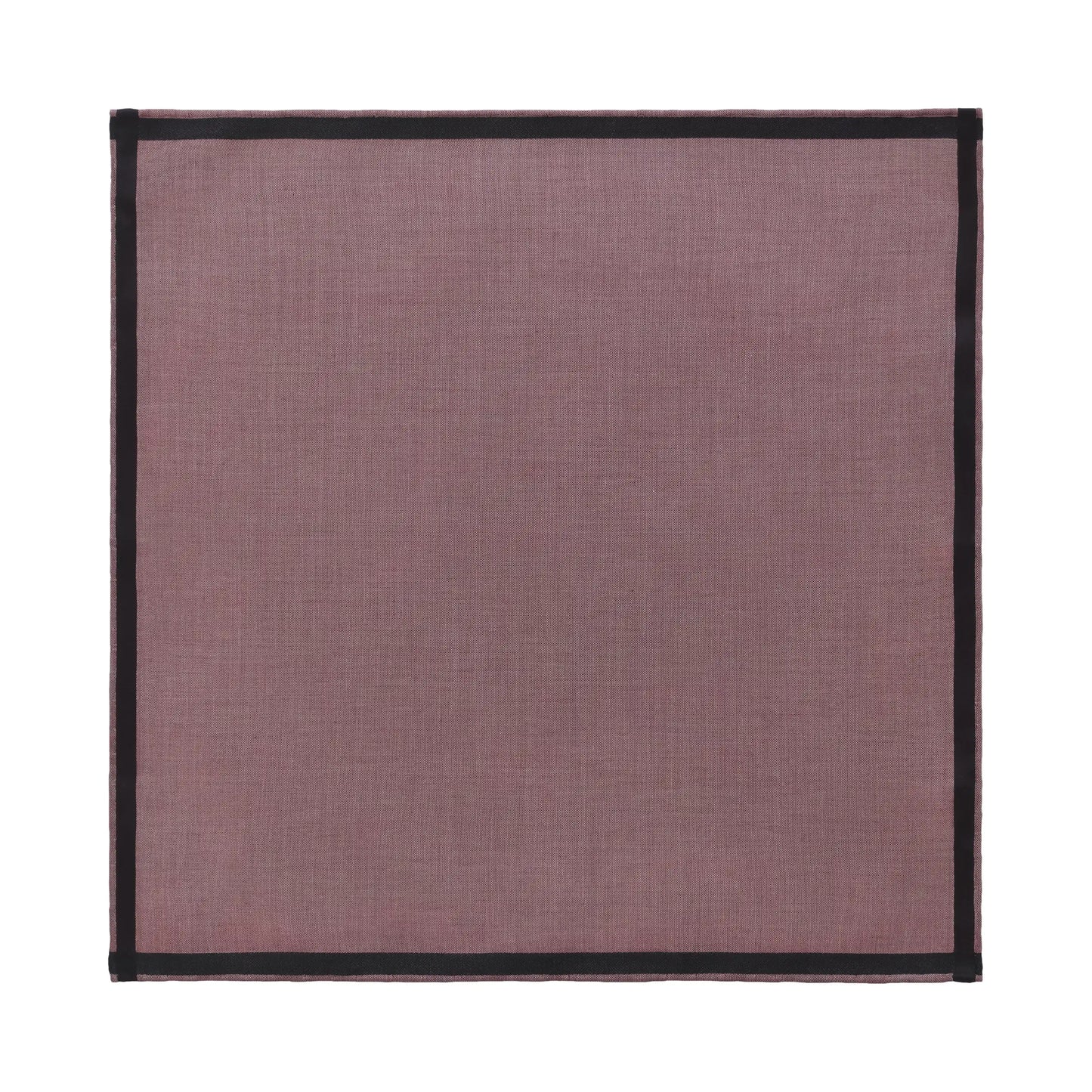 Cotton Pocket Square in Dusty Pink