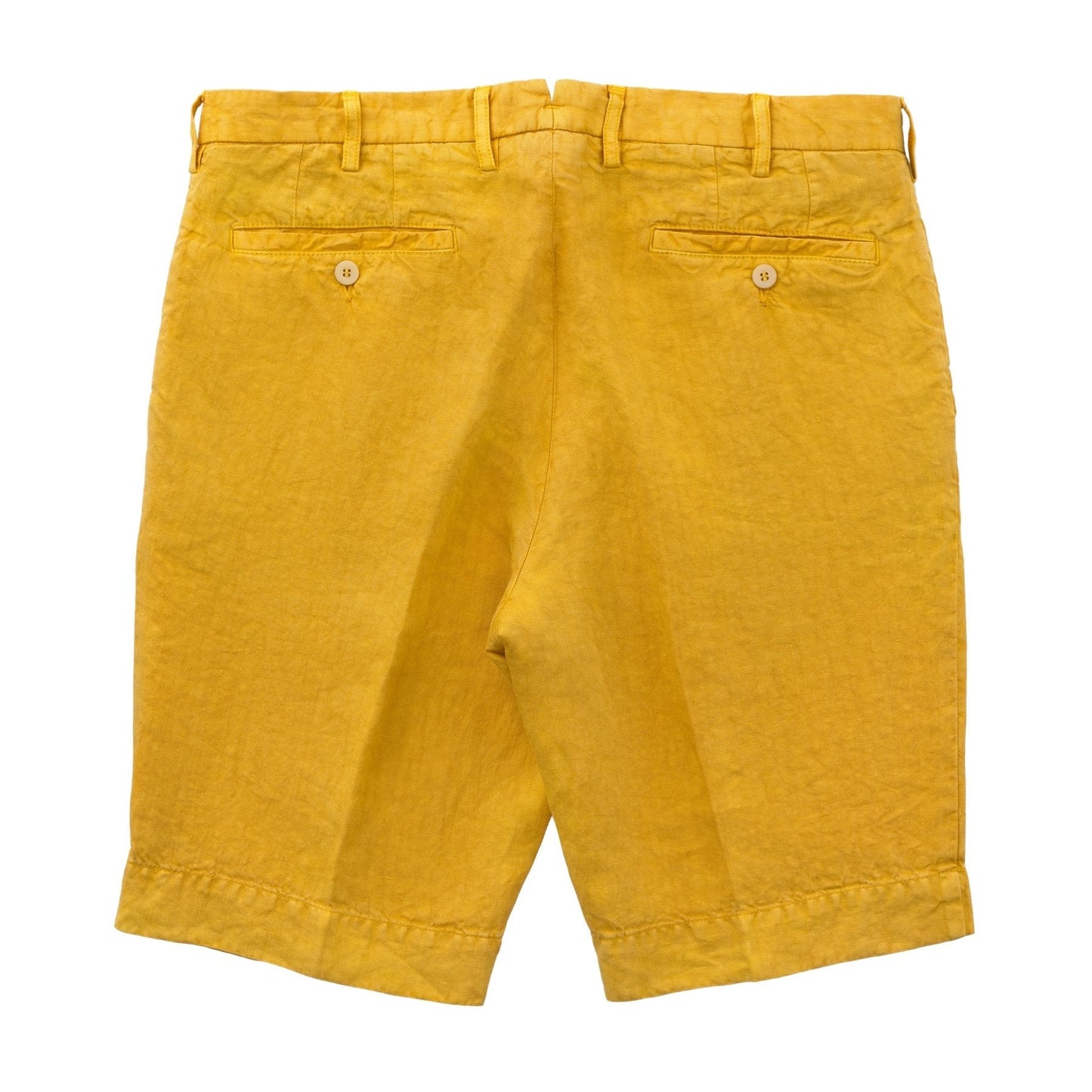 Rota Pleated Linen Bermuda Shorts - SARTALE