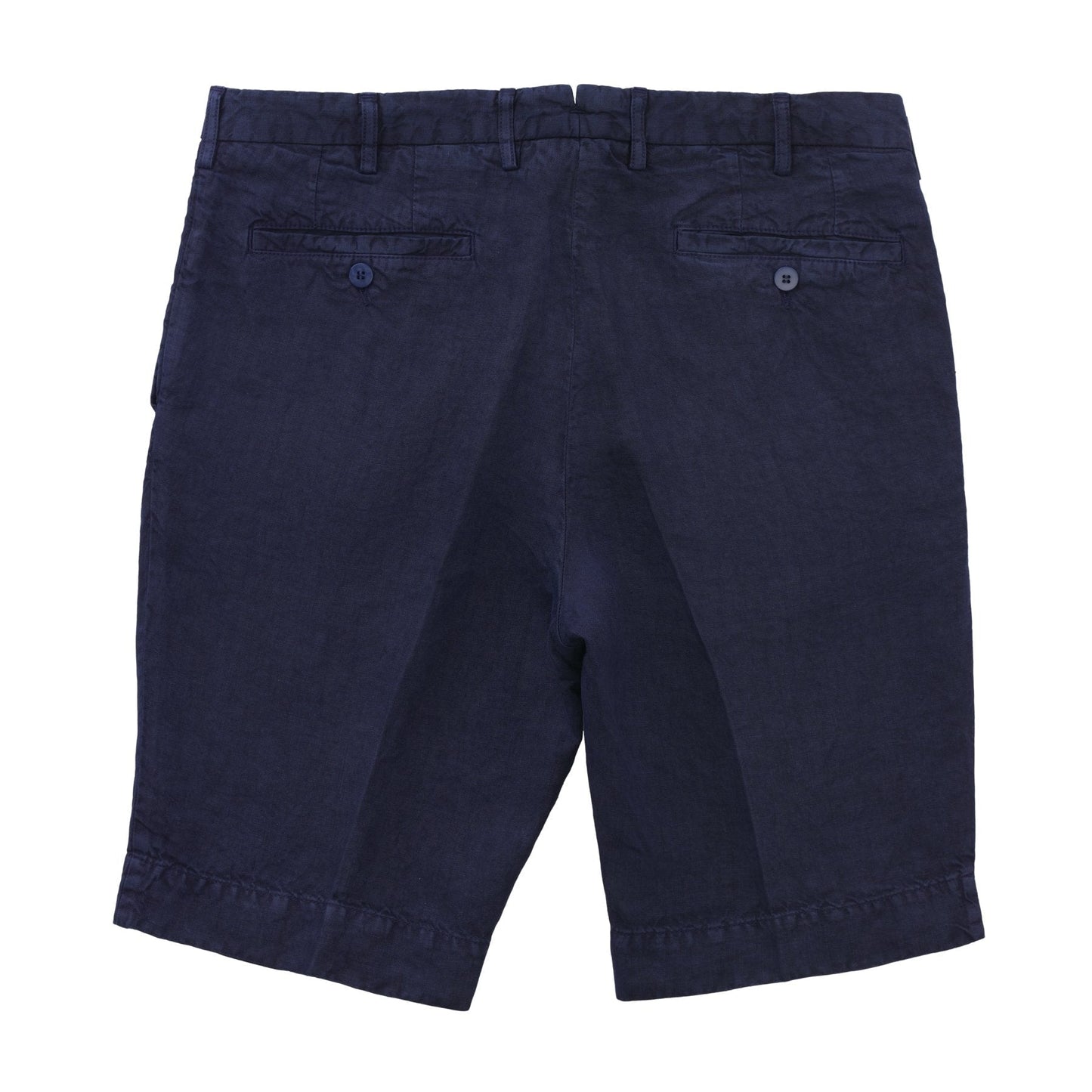 Rota Pleated Linen Bermuda Shorts - SARTALE