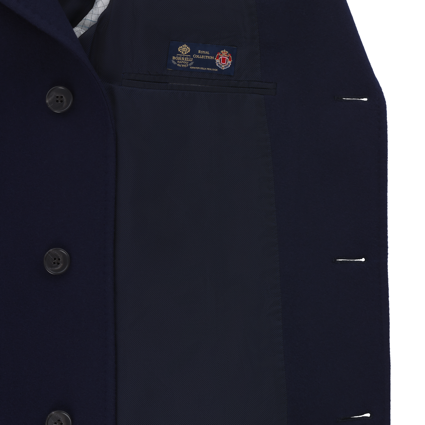 Luigi Borrelli Single-Breasted Virgin Wool Coat - SARTALE