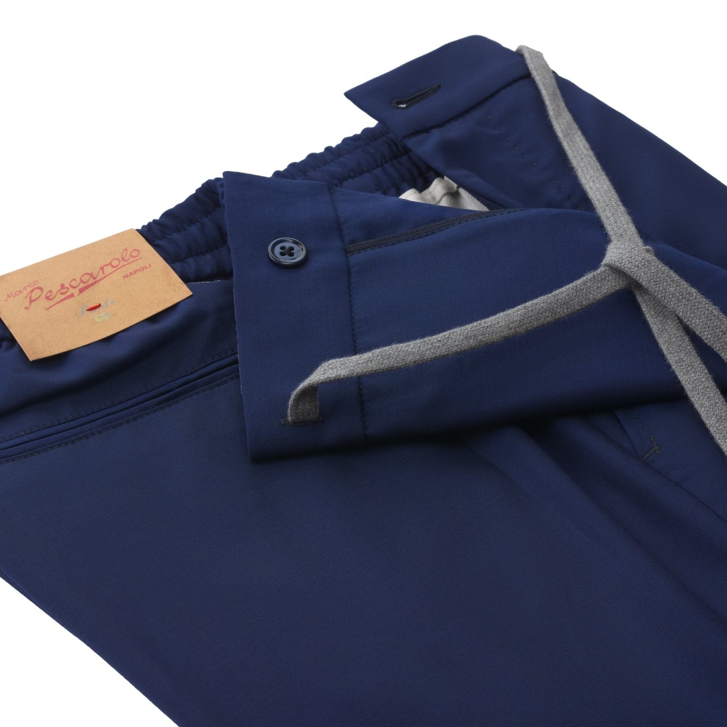 Marco Pescarolo Slim-Fit Virgin Wool Pleated Drawstring Trousers - SARTALE