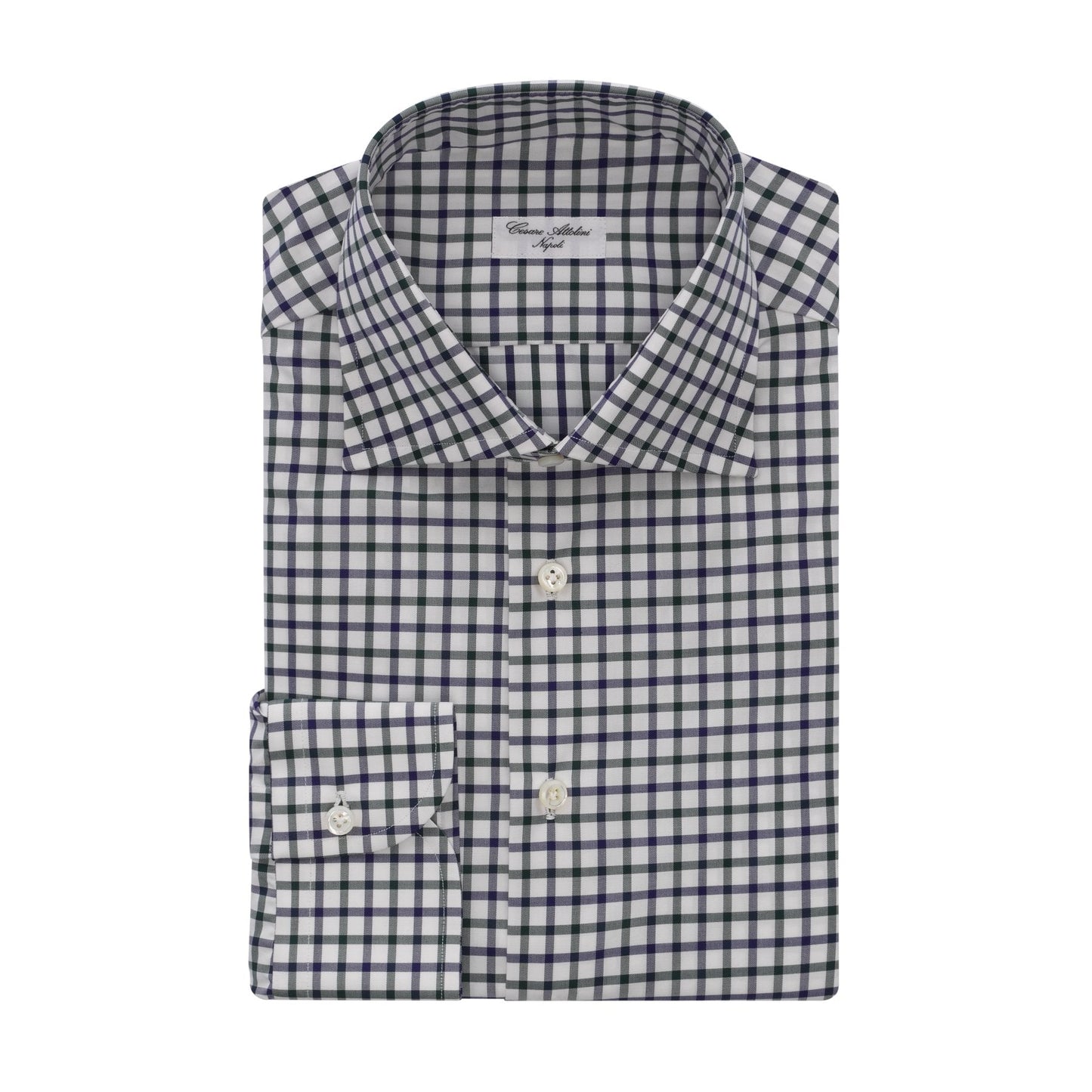 Cesare Attolini Checked Multicolor Cotton Shirt - SARTALE