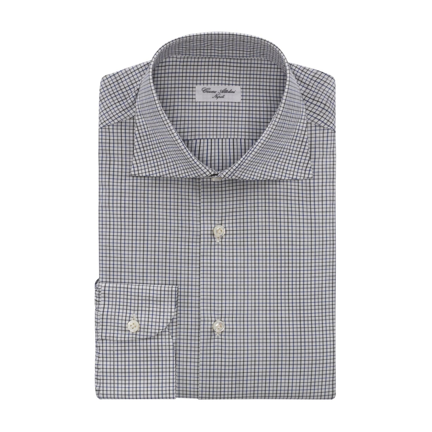 Cesare Attolini Checked Multicolor Cotton Shirt - SARTALE