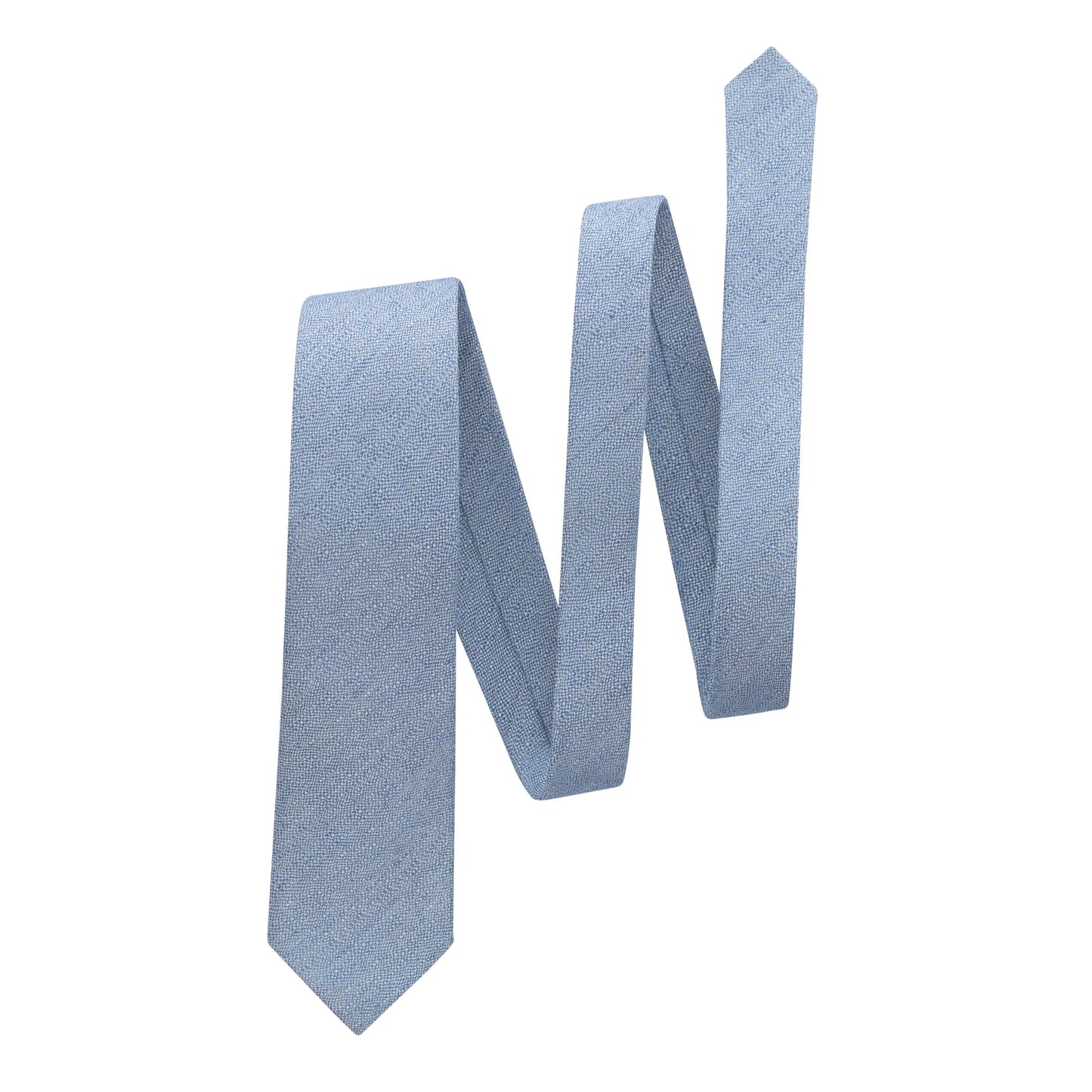 Textured Linen and Silk-Blend Tie