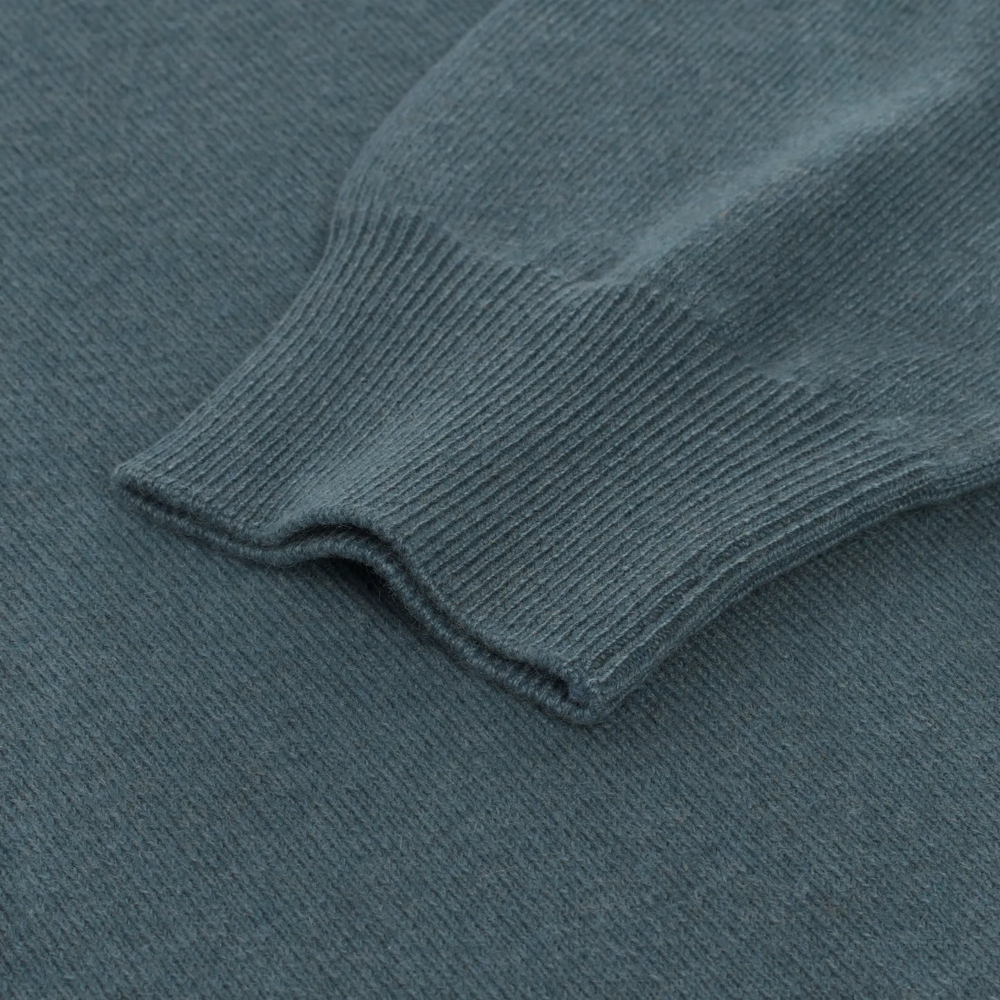 Crewneck Cashmere Sweater in Storm Blue