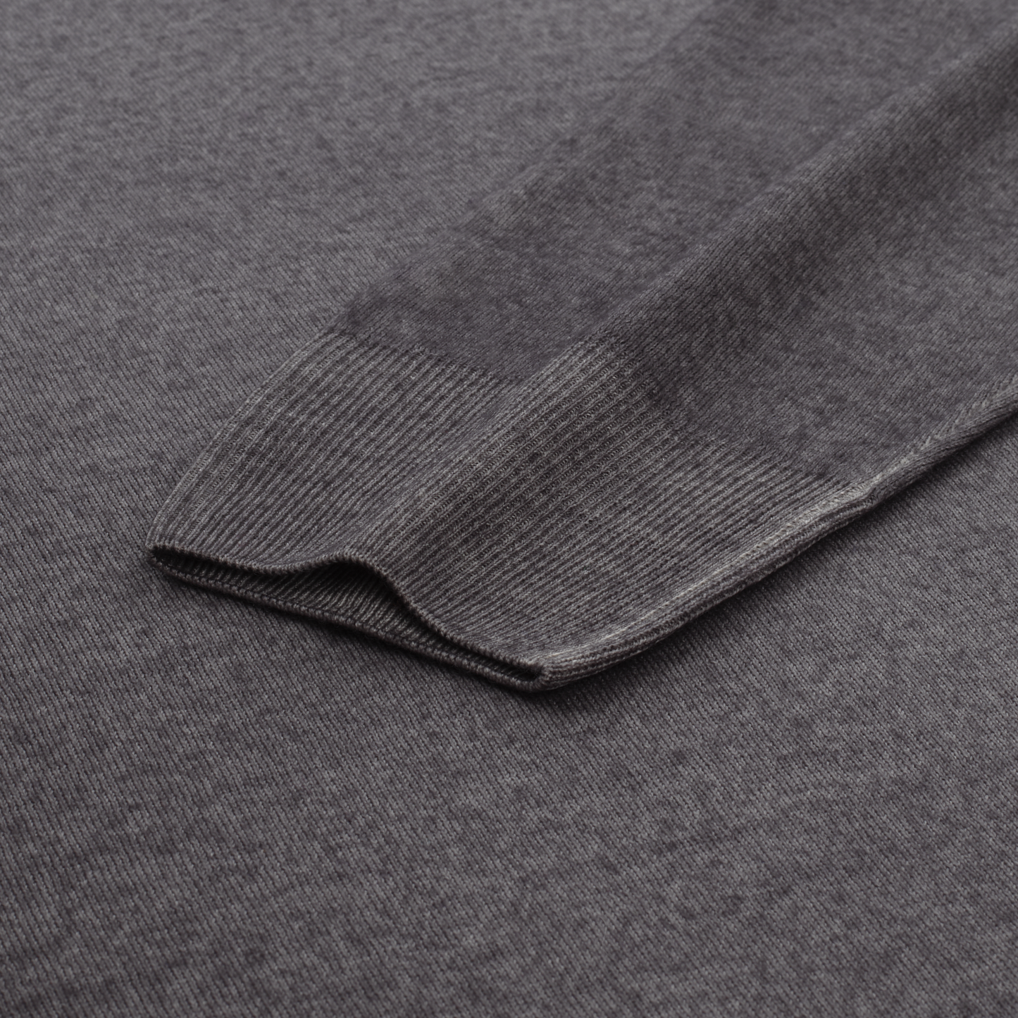 Cruciani Crew-Neck Wool Sweater in Grey - SARTALE