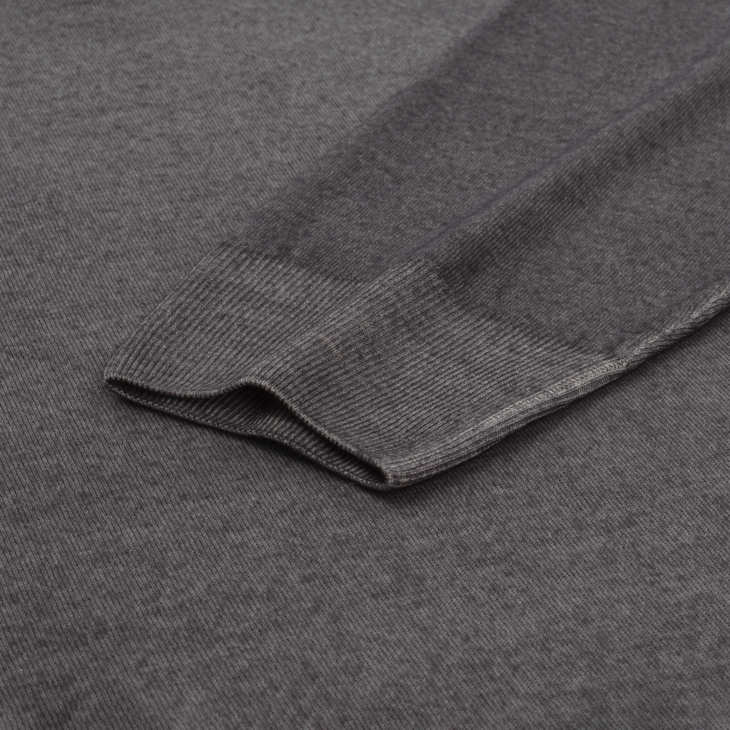 Cruciani Crew-Neck Wool Sweater in Grey - SARTALE