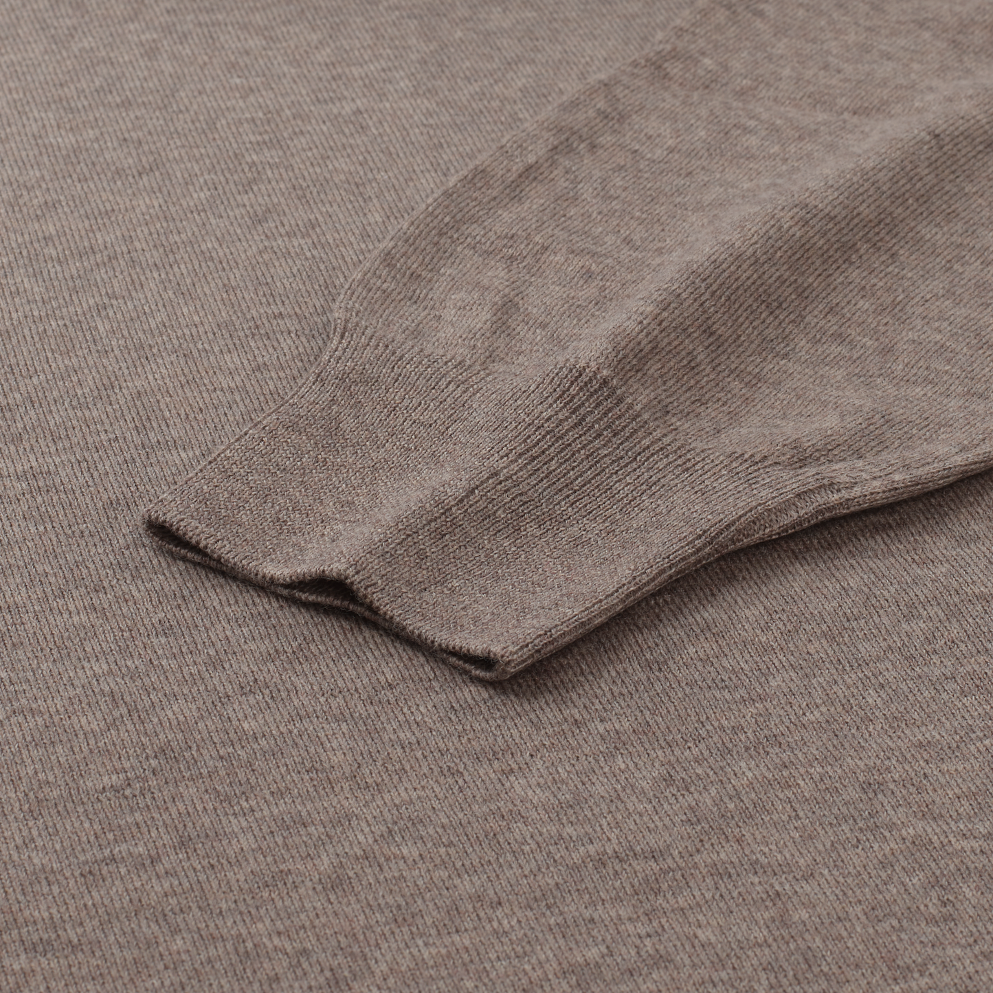 Cruciani Crew-Neck Wool Sweater in Brown - SARTALE