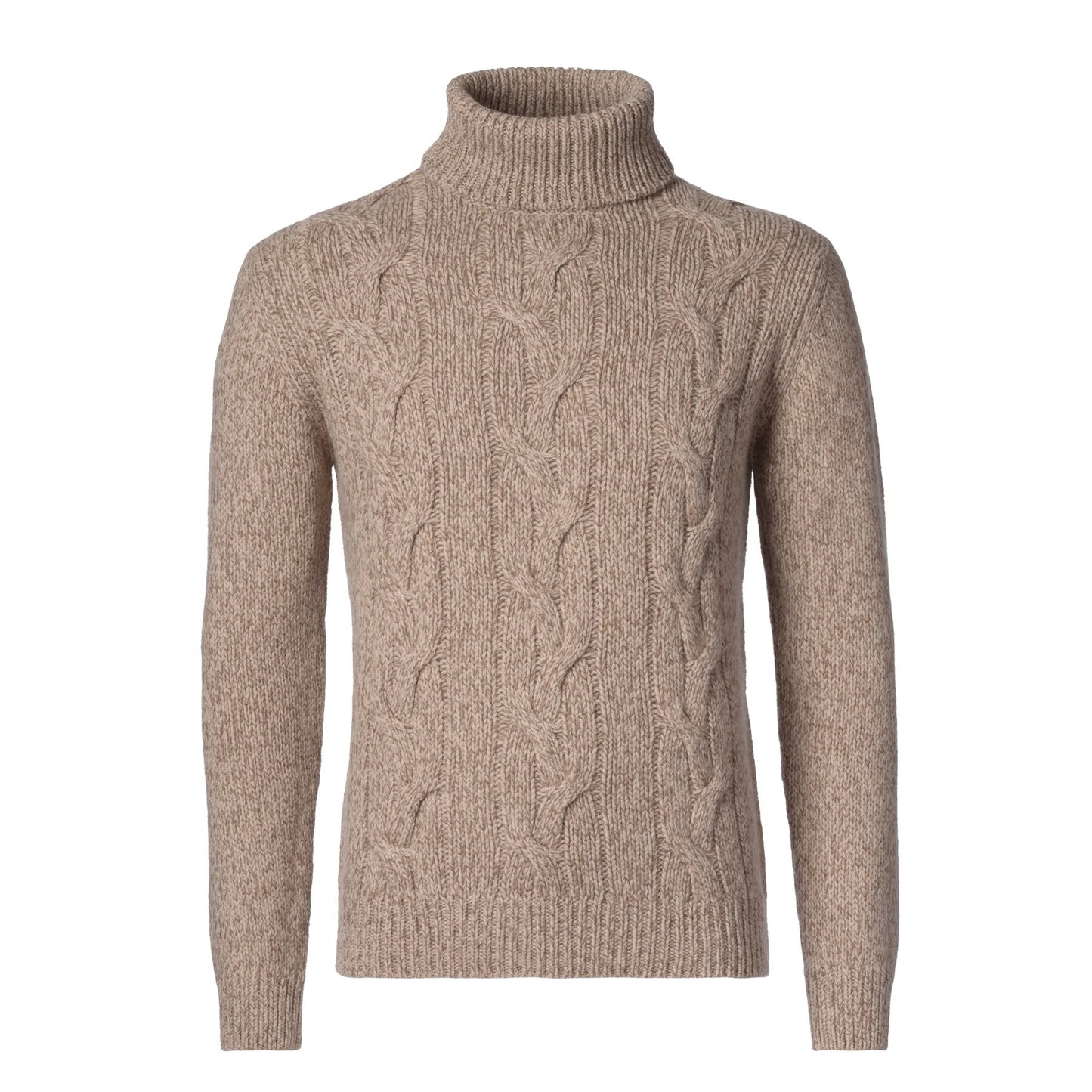 Cruciani Wool and Cashmere-Blend Rollneck Sweater - SARTALE