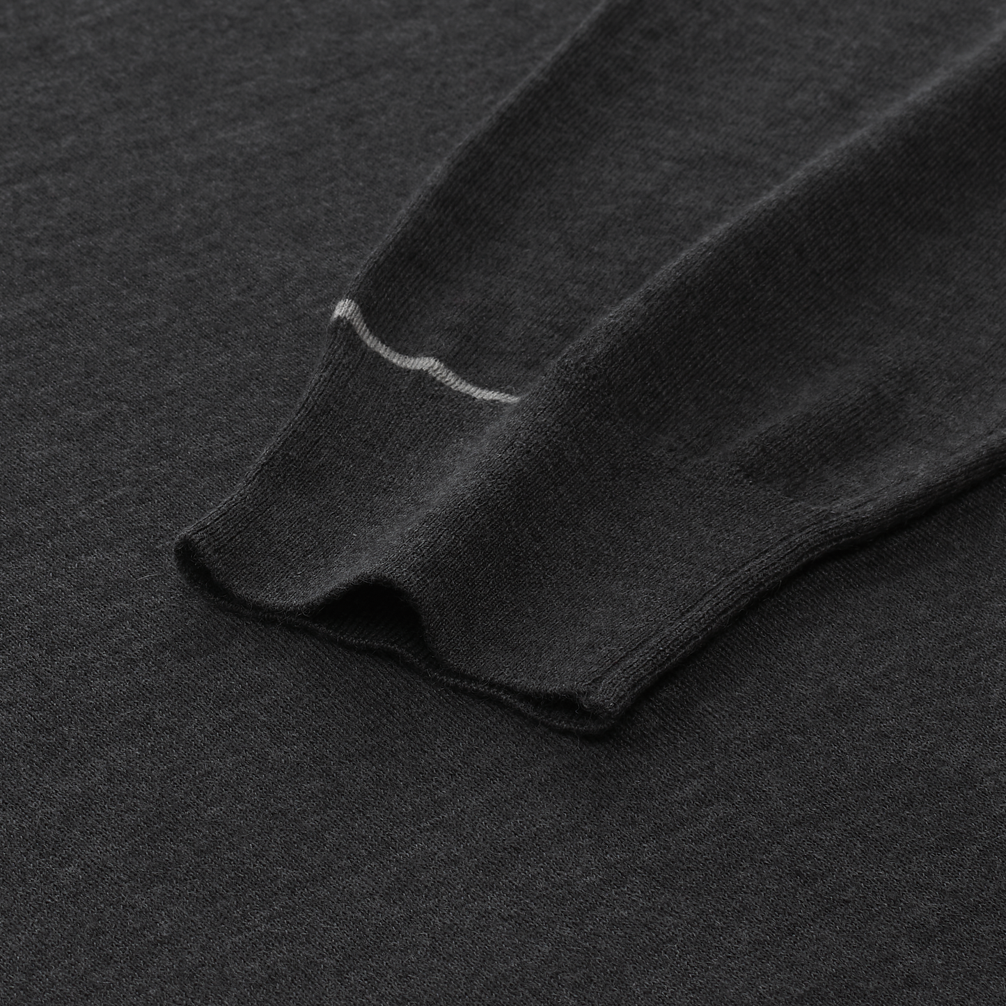 Cruciani Crew-Neck Cashmere and Silk-Blend Sweater in Dark Grey - SARTALE