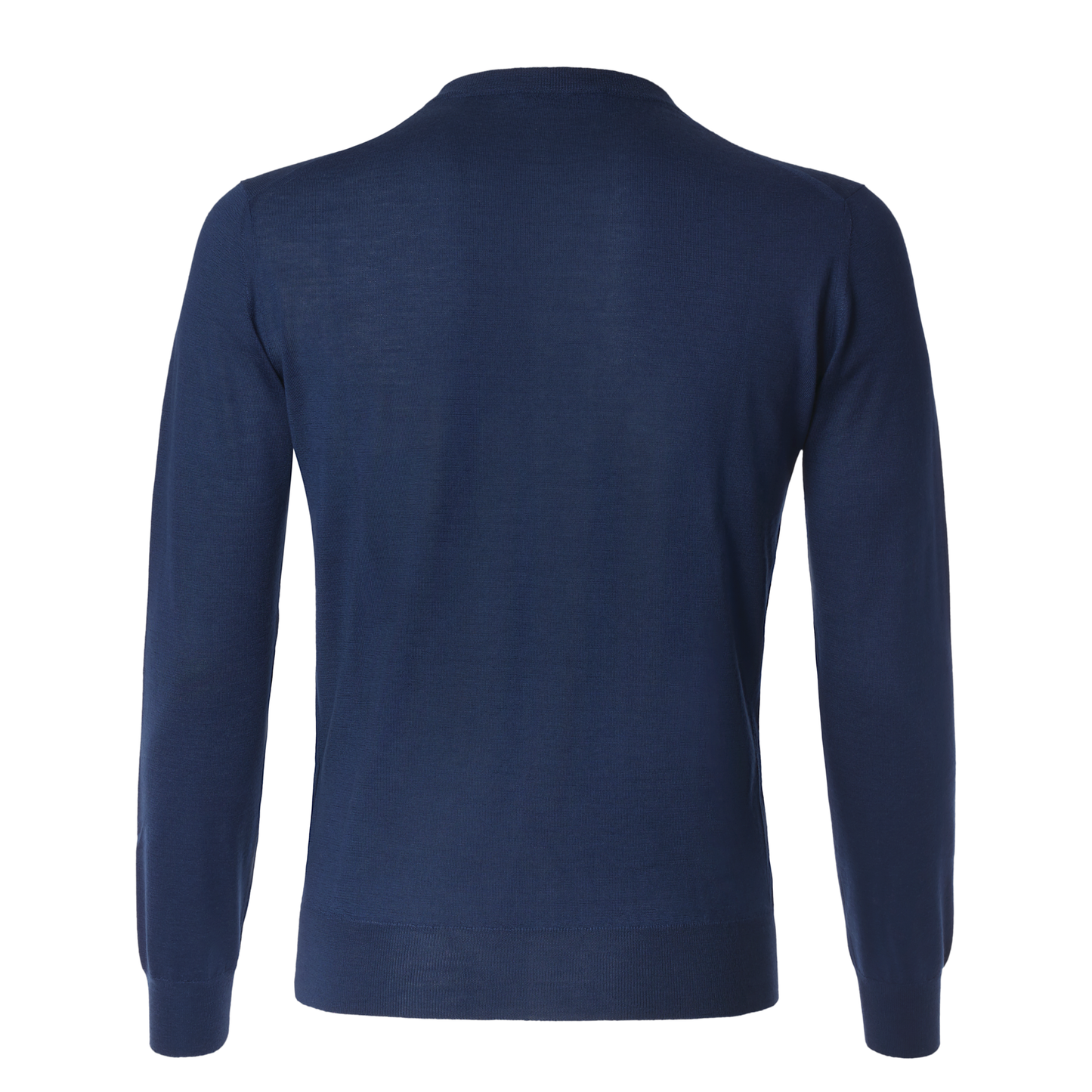 Cruciani Crew-Neck Cashmere and Silk-Blend Sweater in Navy Blue - SARTALE