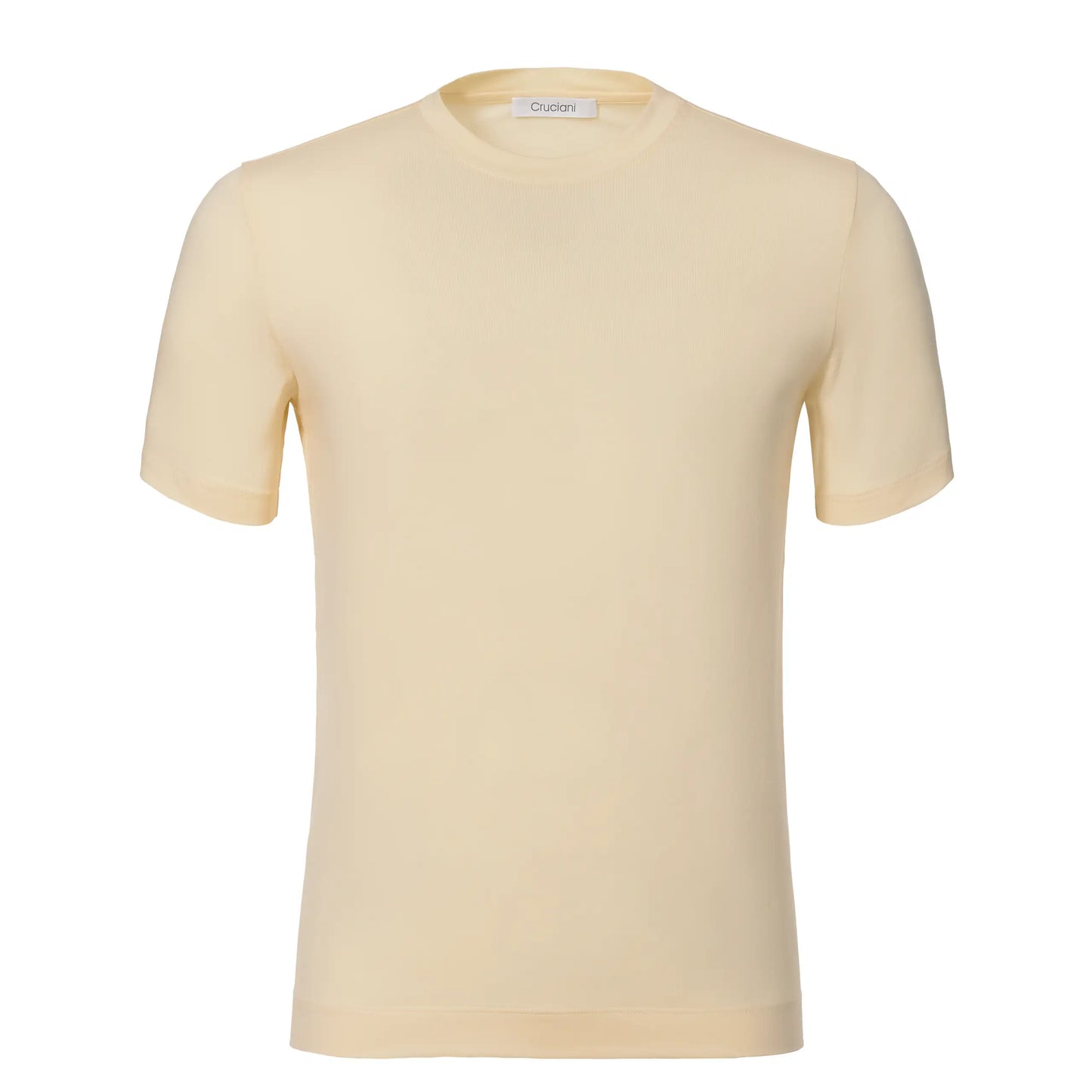 Stretch-Cotton T-Shirt in Bourbon Vanille