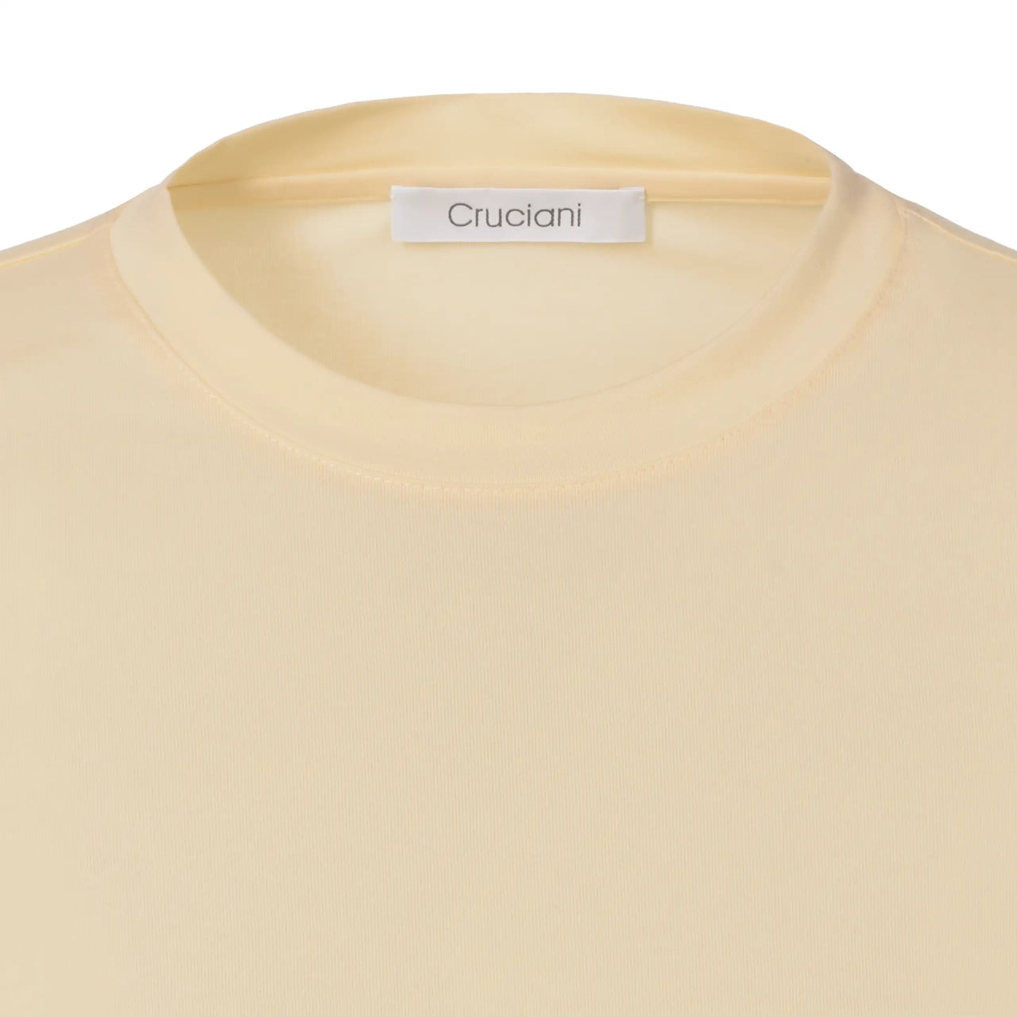 Stretch-Cotton T-Shirt in Bourbon Vanille