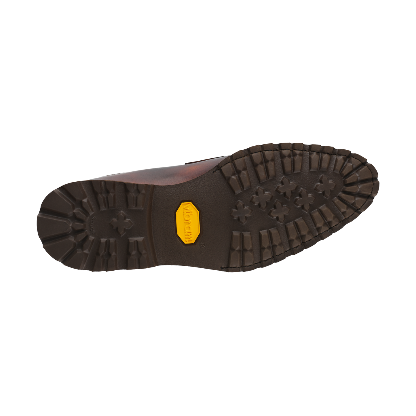 Bontoni «Campagna» Six-Eyelet Leather Derby Boots with Hand-Stitched Details in Whisky Brown - SARTALE