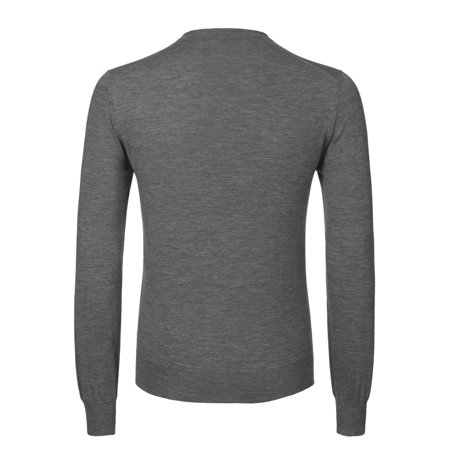 V-Neck Cashmere Sweater in Grey