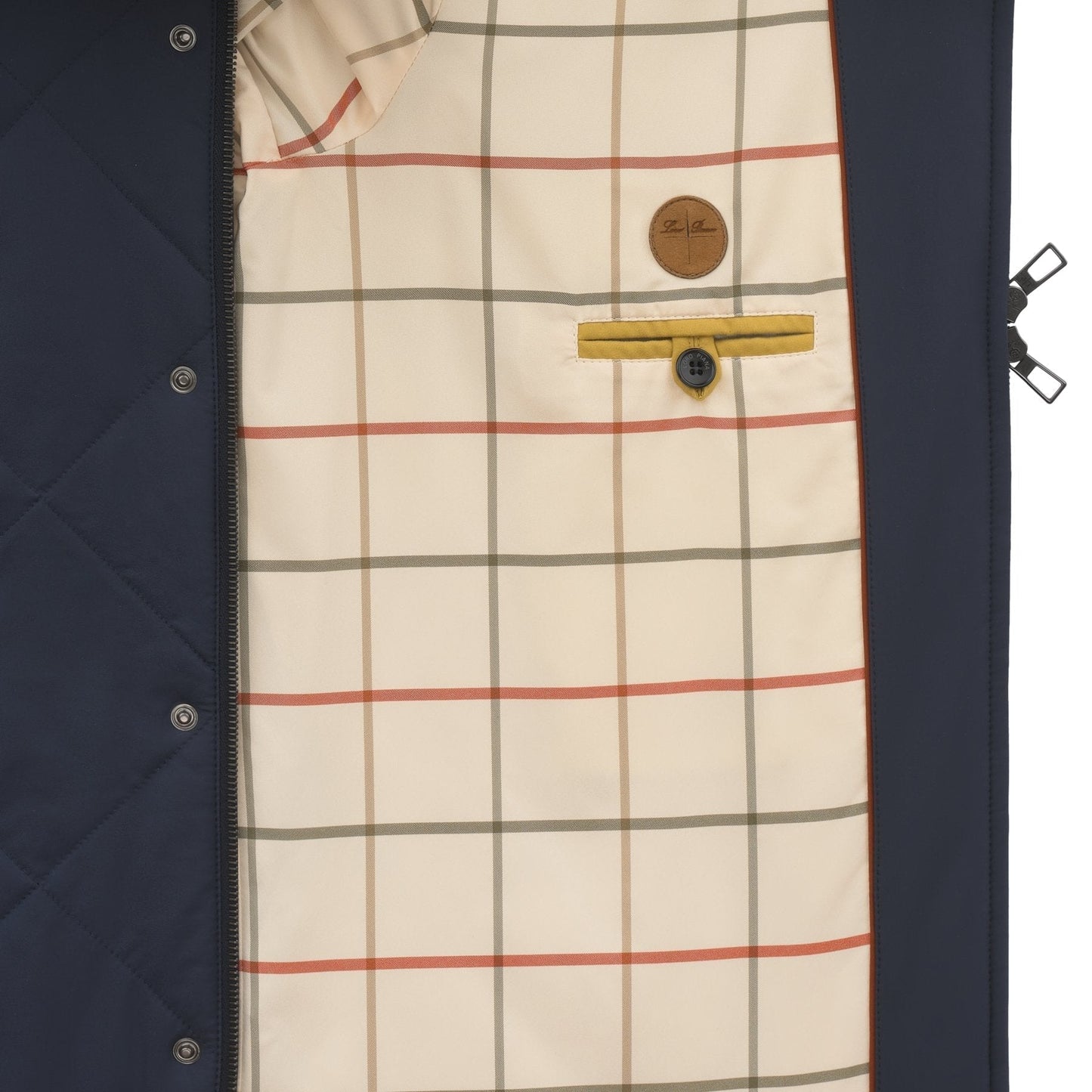 Loro Piana Quilted Windstorm Jacket in Dark Blue - SARTALE