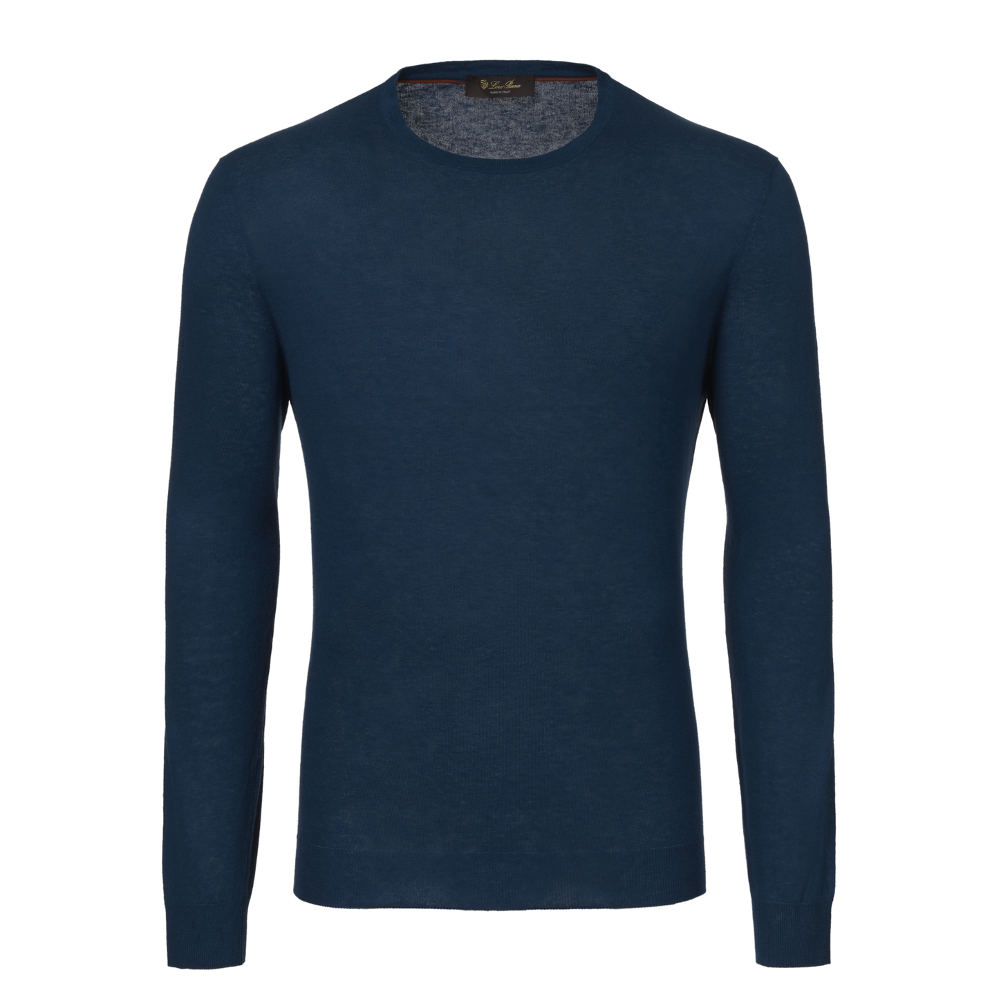 Loro Piana Silk and Linen-Blend Sweater in Denim Blue - SARTALE