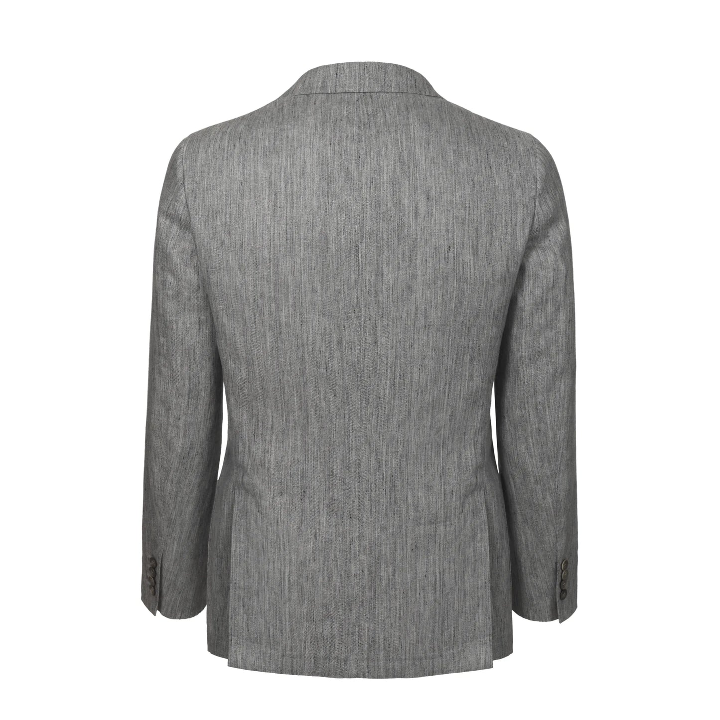 Two-Button Rain System Linen Blazer