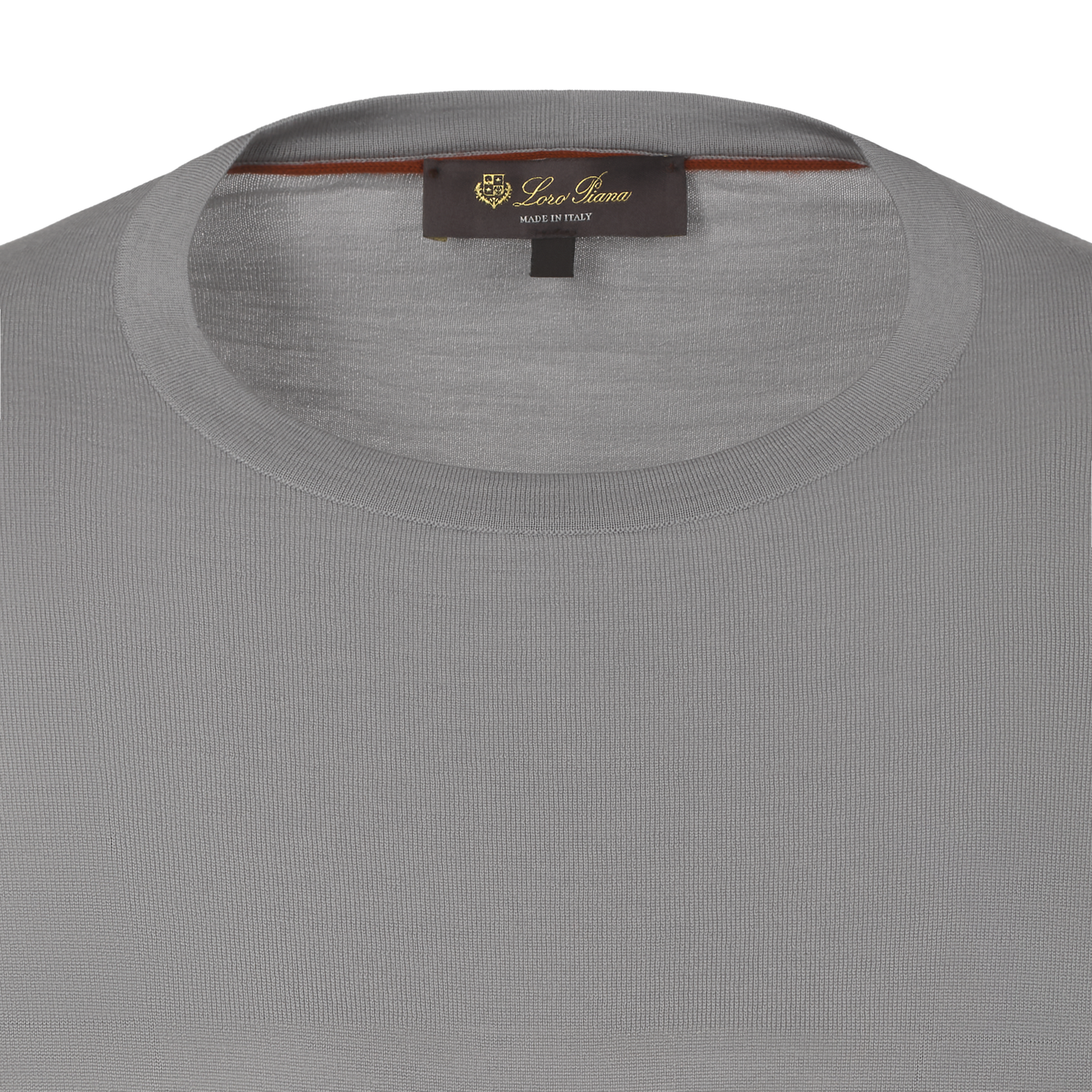 Loro Piana Crew-Neck Virgin Wool Sweater in Light Grey - SARTALE