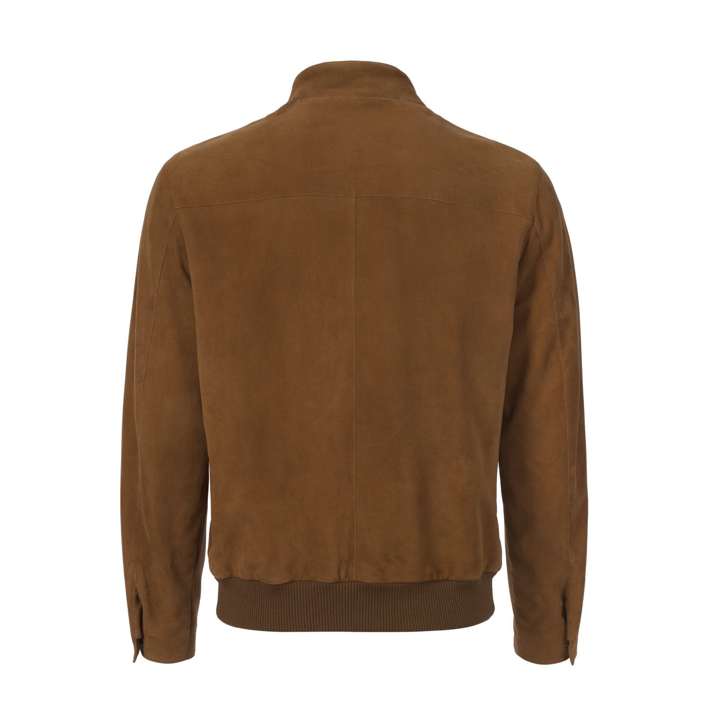 Loro Piana Skytree Suede Biker Jacket in Camel Brown - SARTALE